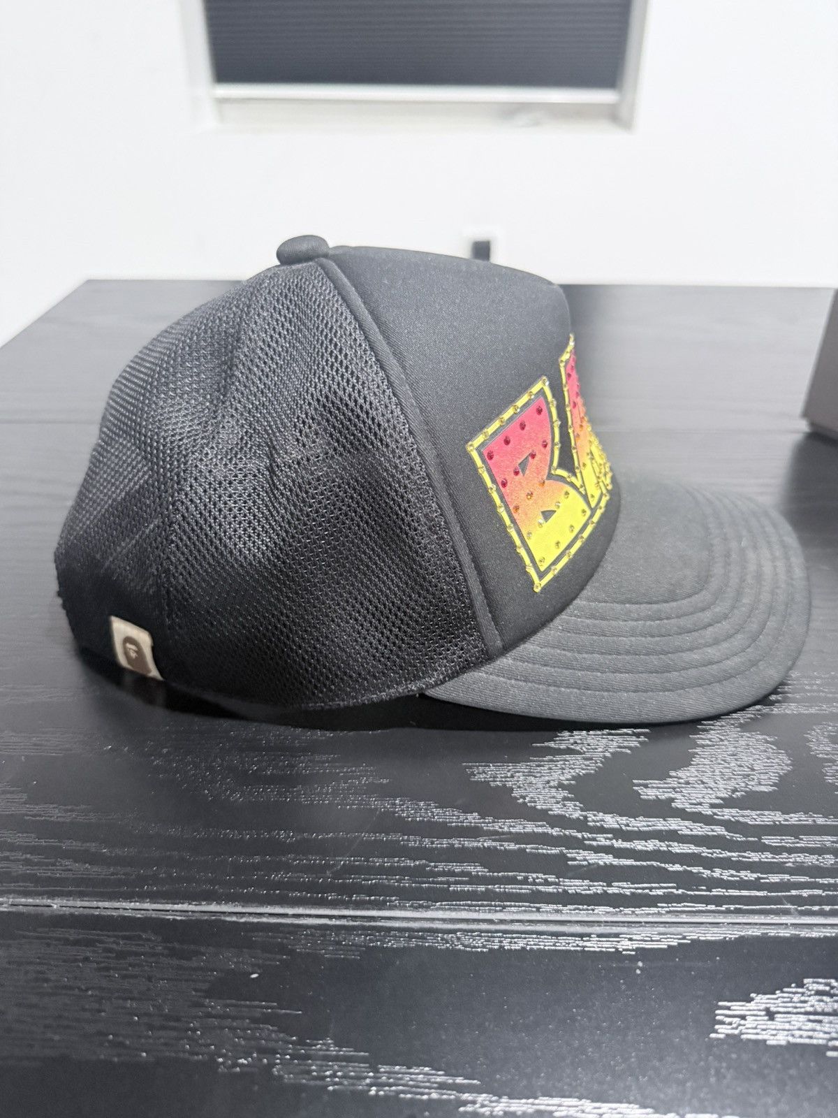 Bape Bape Kiss Font Trucker Hat Size ONE SIZE - 2 Thumbnail
