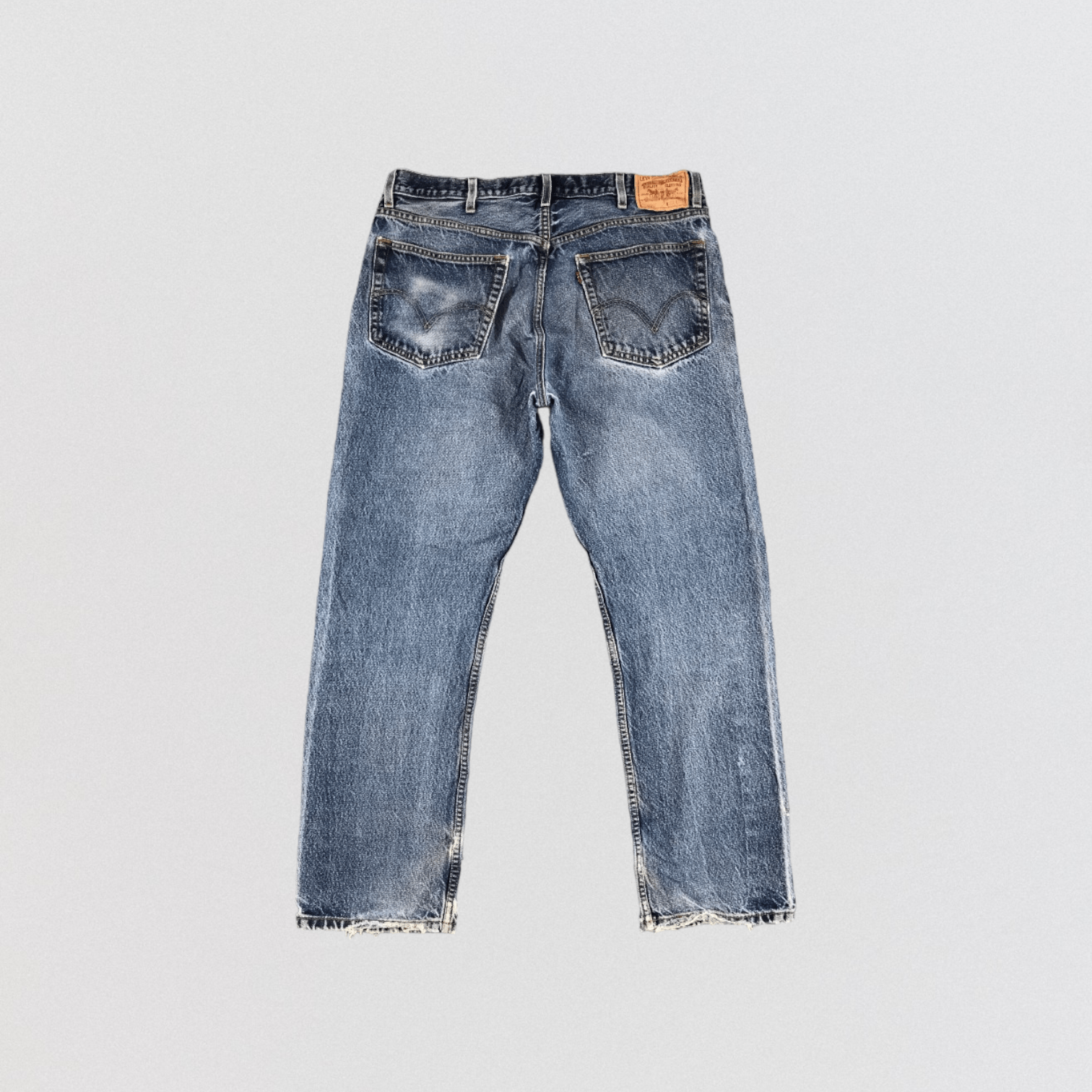 Levi's Vintage Levis 505 Denim Jeans-JM665 Size US 37 - 2 Thumbnail