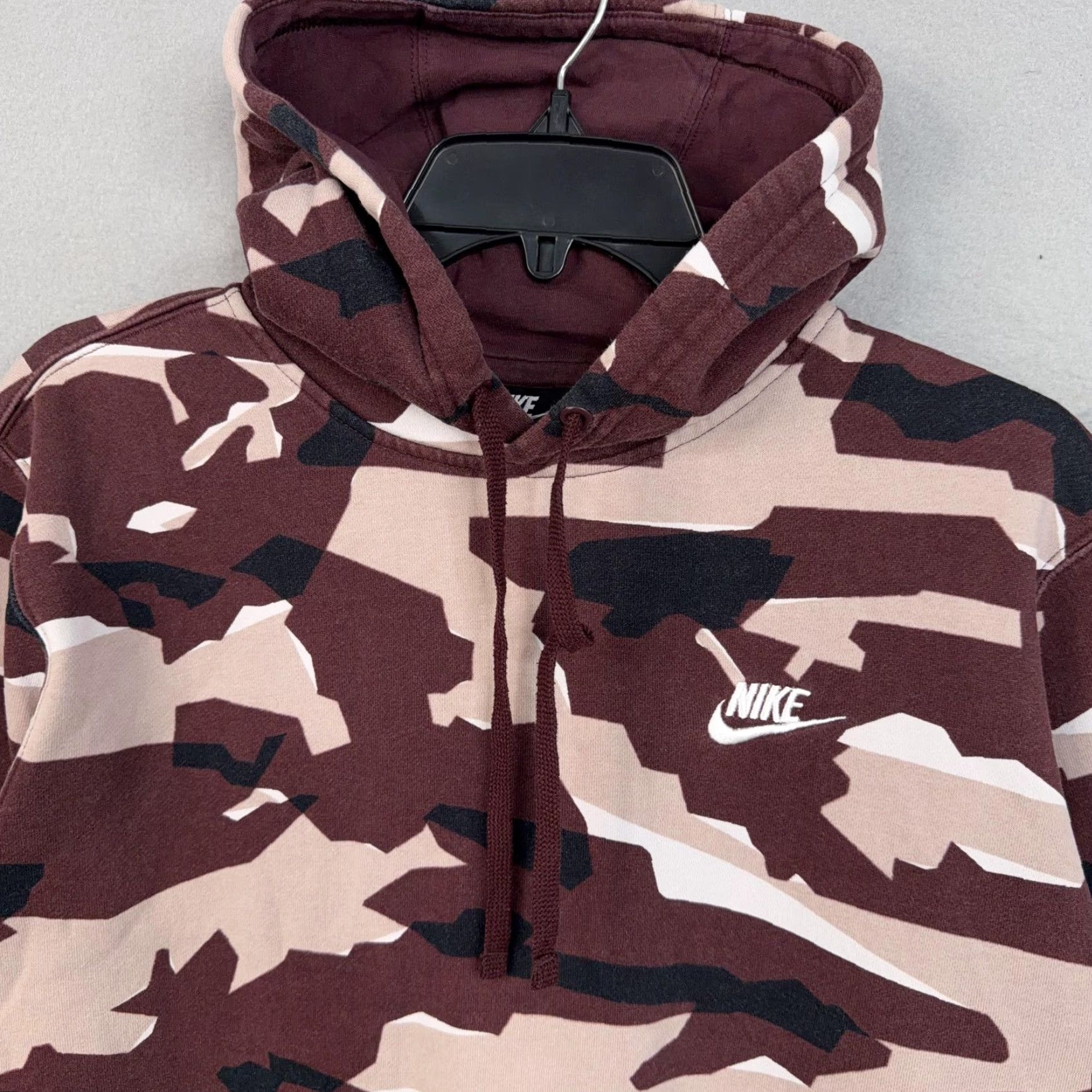 Nike Nike Hoodie Mens Medium Camouflage Fleece Pullover Swoosh Logo Sweatshirt Size US M / EU 48-50 / 2 - 2 Thumbnail