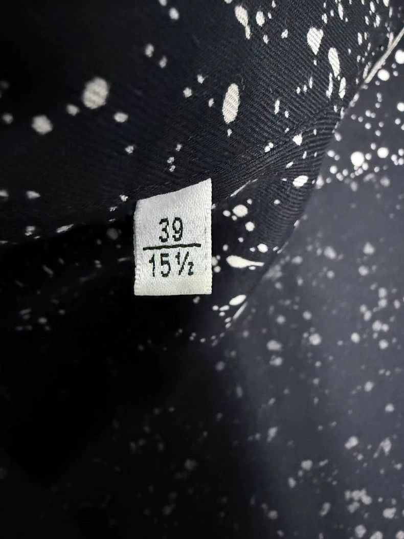 Yves Saint Laurent Saint Laurent size 39 Starry Sky Ink-Splashing Shirt 2502- Size US M / EU 48-50 / 2 - 4 Thumbnail