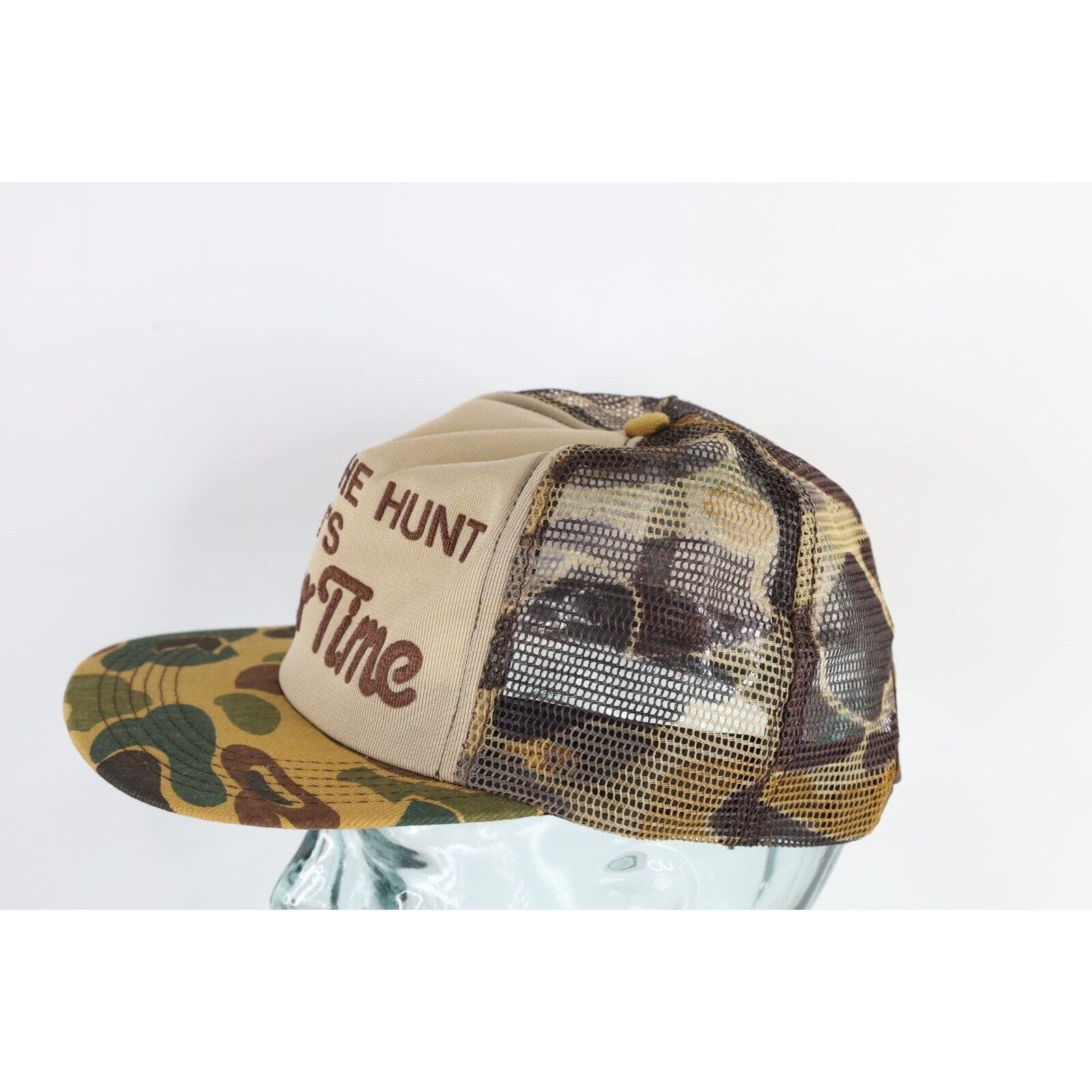 Vintage Vintage 70s After The Hunt It's Miller Time Beer Hat Size ONE SIZE - 3 Thumbnail