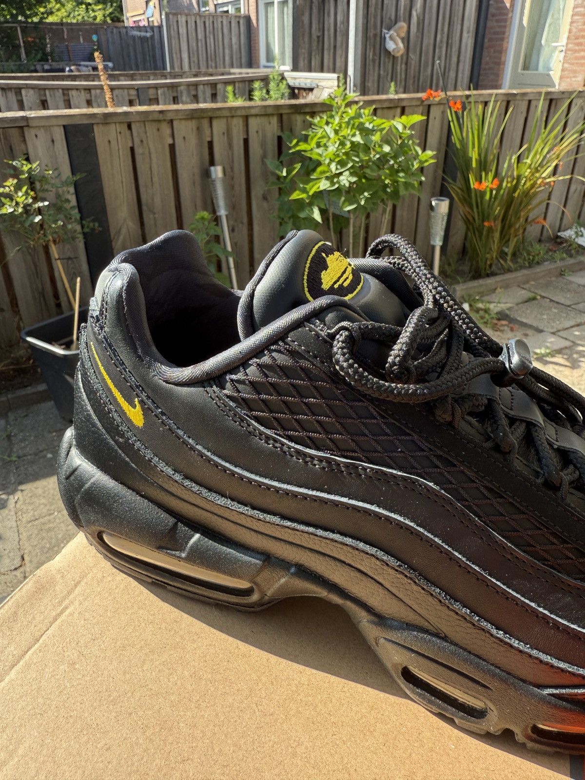 Corteiz × Nike Nike x Cortiez Air max 95 “ Honey Black “ Size US 9 / EU 42 - 3 Thumbnail