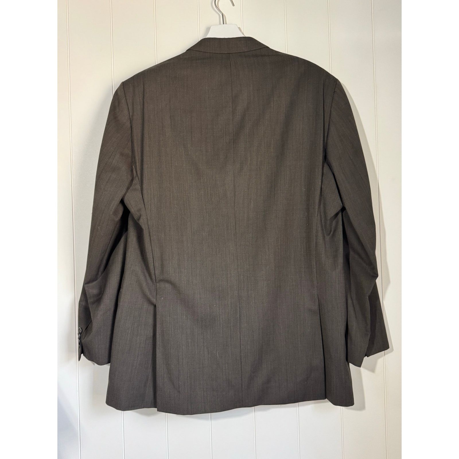 Michael Kors Michael Kors Suit Jacket Wool Brown LIned Size 48L Size US M / EU 48-50 / 2 - 2 Thumbnail
