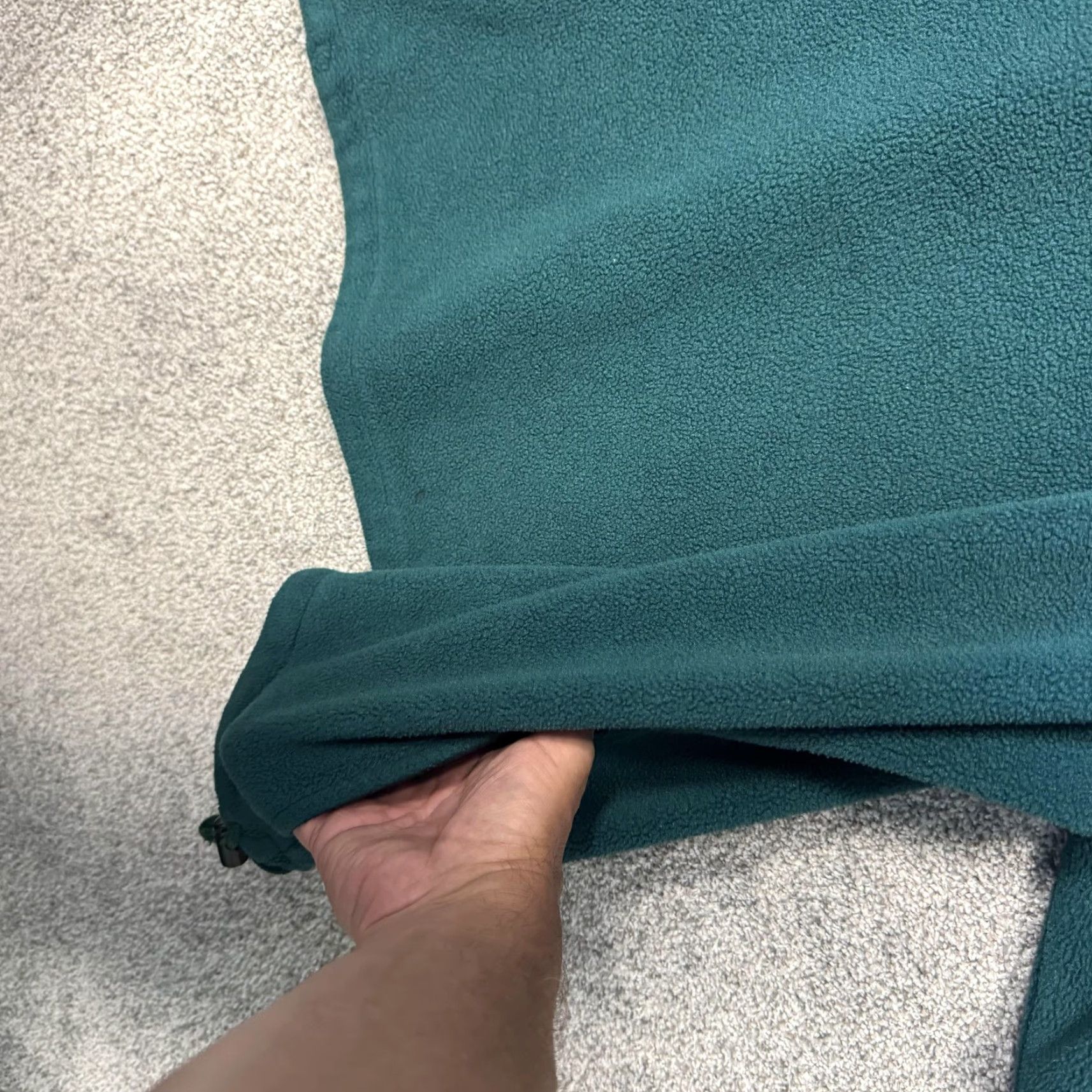 Eddie Bauer VINTAGE Eddie Bauer Sweater XL Tall Polartec Quarter Zip Fleece Green Men"} Size US XL / EU 56 / 4 - 6 Thumbnail
