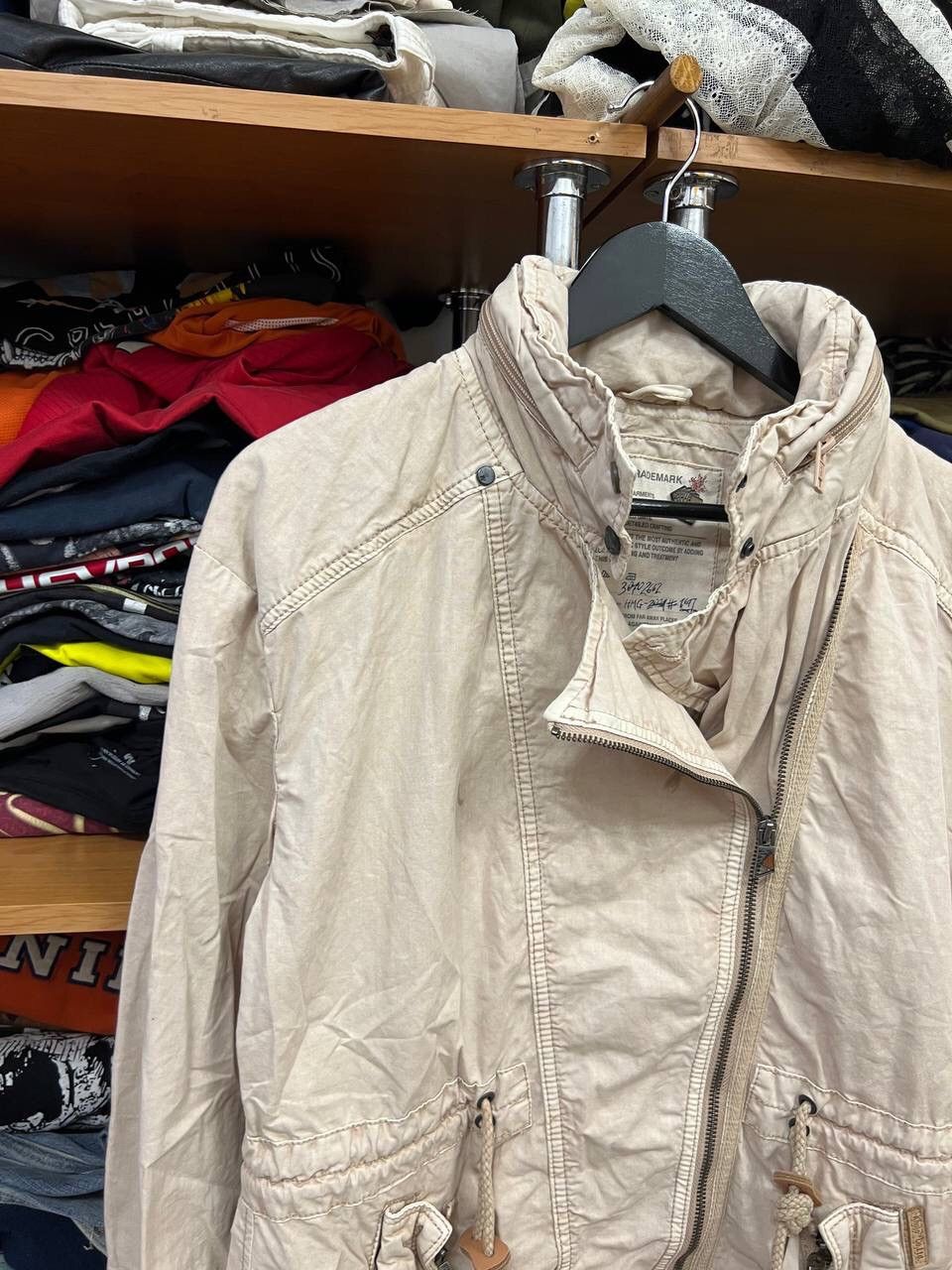 Vintage × khujo Khujo Washed Distressed Y2K Bondage Retro Jacket Size M / US 6-8 / IT 42-44 - 2 Thumbnail