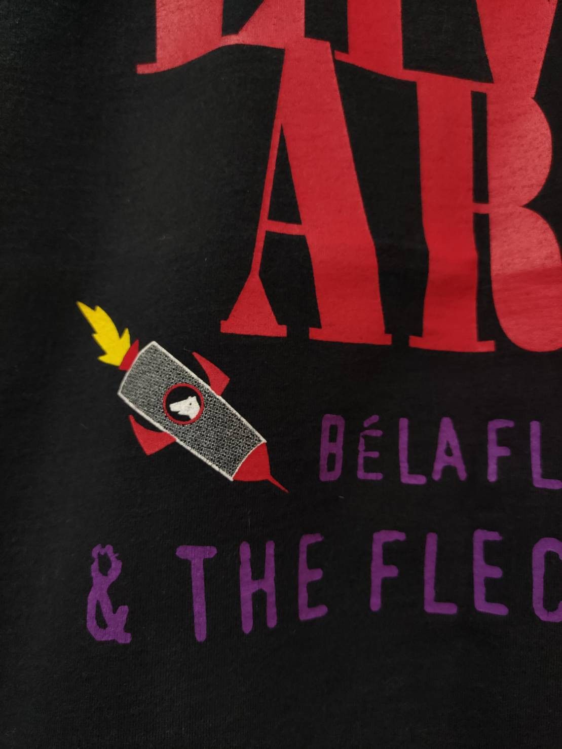 Band Tees Vtg 90's Béla Fleck and the Flecktones " Live Art " T-Shirt Size US XL / EU 56 / 4 - 3 Thumbnail