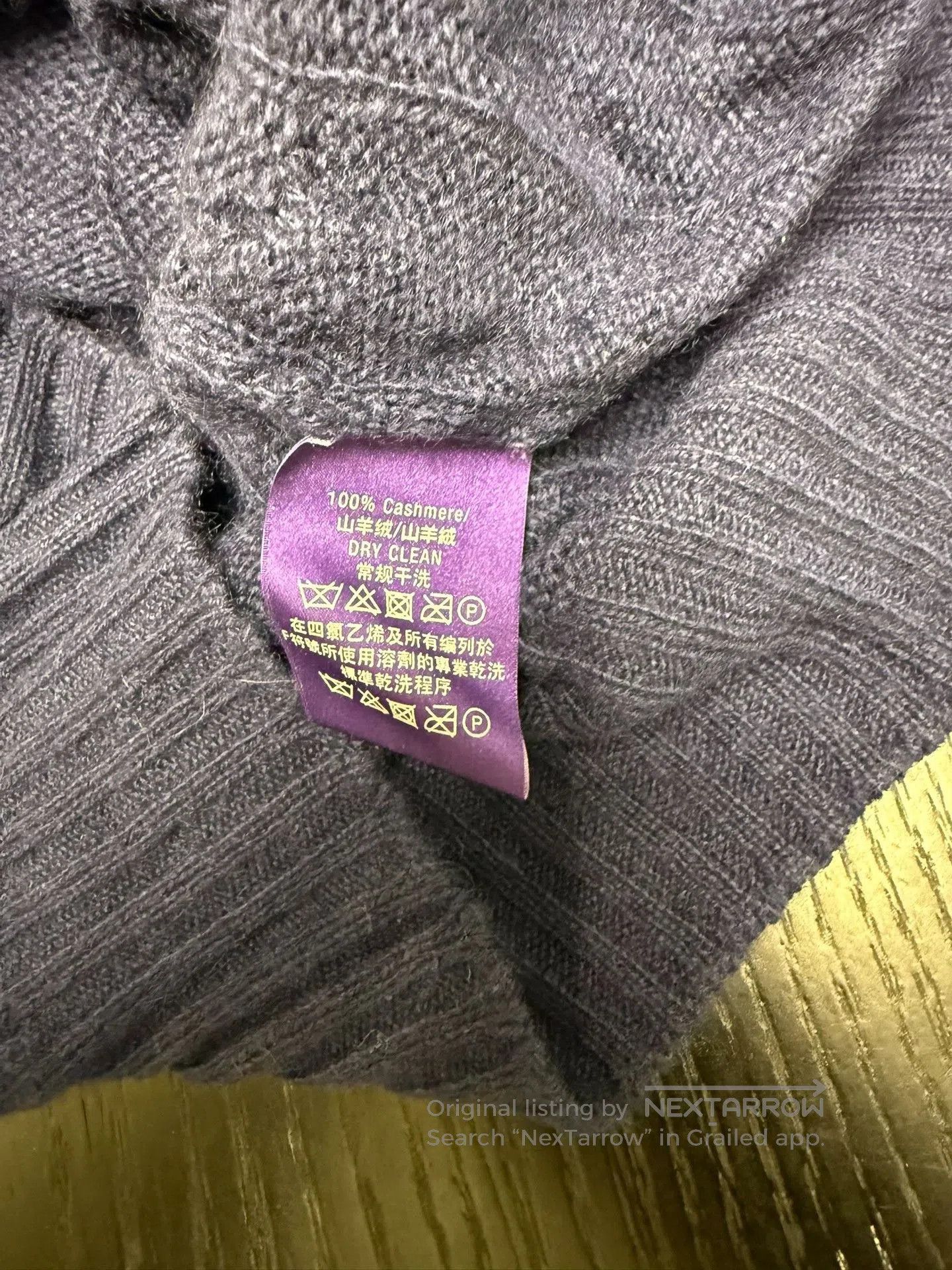 Ralph Lauren Purple Label Ralph Lauren Purple Label Cashmere Crewneck Sweater. Size US S / EU 44-46 / 1 - 8 Thumbnail