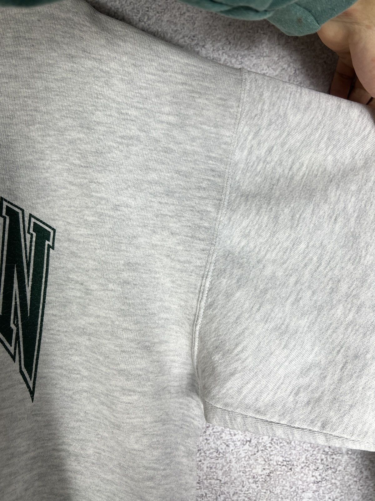 Russell Athletic Vintage 80s Russel Atlantic Michigan State University Hoodie Size US XL / EU 56 / 4 - 13 Thumbnail