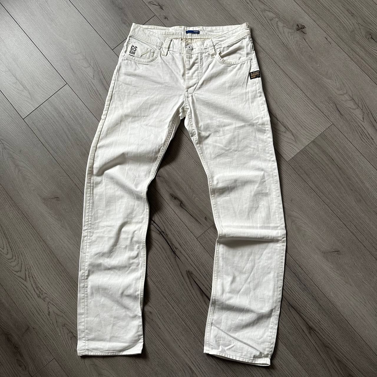 G-Star G Star Raw y2k Vintage Avant Garde White Denim Pants / Jeans Size US 30 / EU 46 - 5 Thumbnail