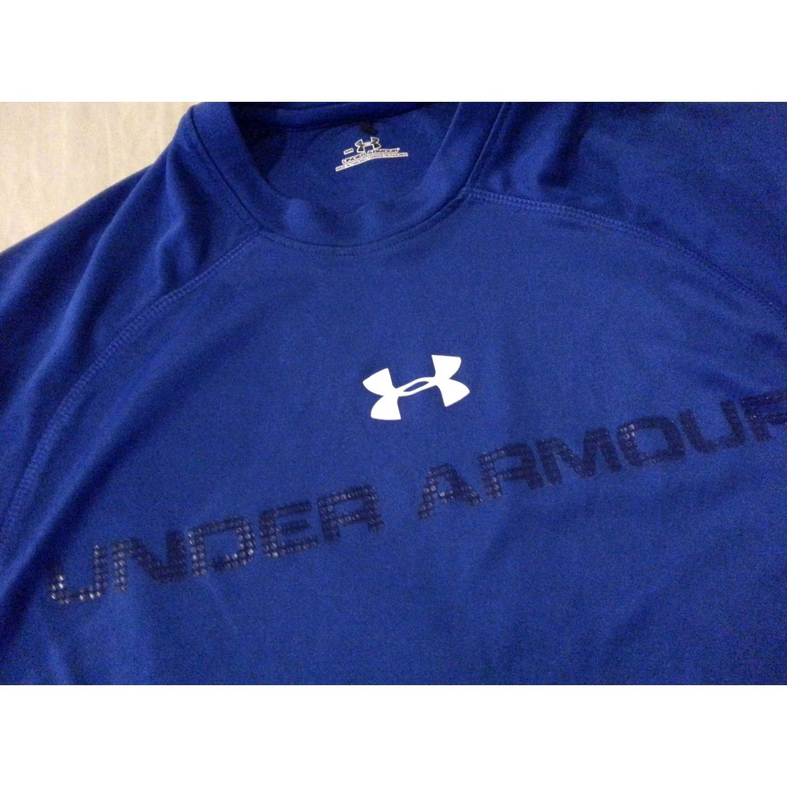 Under Armour Under Armour Shirt S Small Blue Athletic Mens Size US S / EU 44-46 / 1 - 3 Thumbnail