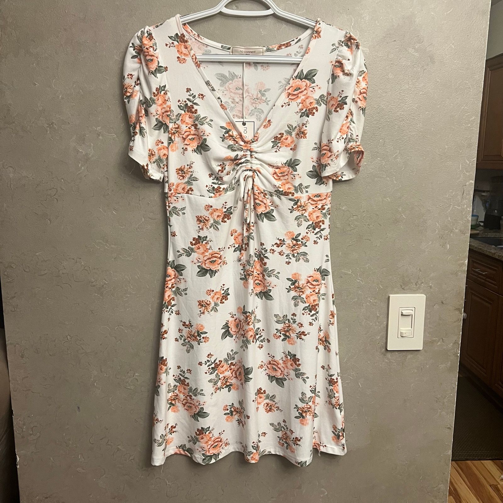 Other NWT No Comment LA Floral Cocktail Dress Medium Spring Size M / US 6-8 / IT 42-44 - 15 Thumbnail