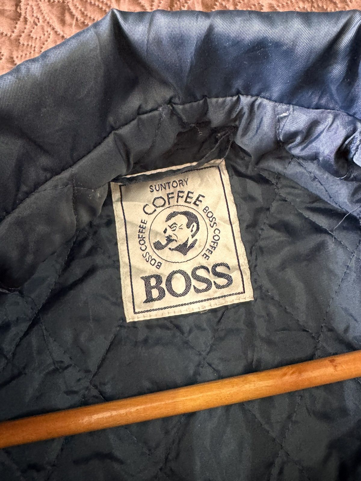 If Six Was Nine Vintage suntory coffee boss bomber jacket Size US L / EU 52-54 / 3 - 7 Thumbnail