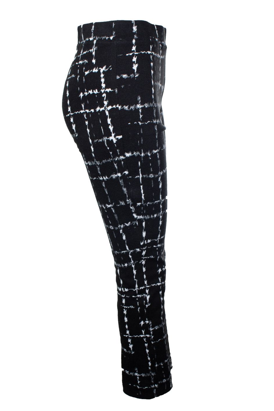 Joseph Ribkoff Joseph Ribkoff, black and white graphic legging Size 26" / US 2 / IT 38 - 4 Thumbnail