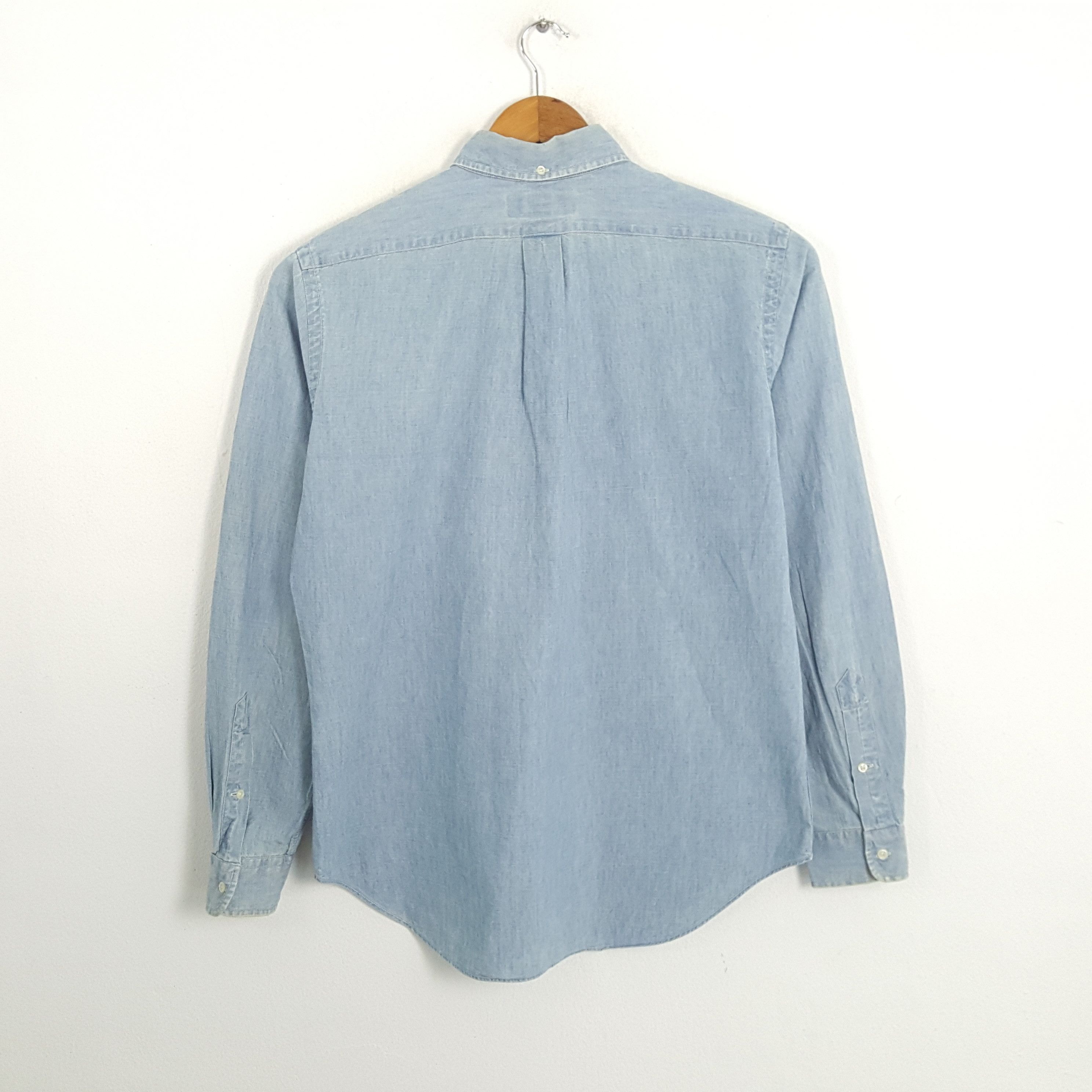 Polo Ralph Lauren × Vintage Vintage POLO by RALPH LAUREN Fashion Brand Denim Shirts Size US M / EU 48-50 / 2 - 3 Thumbnail