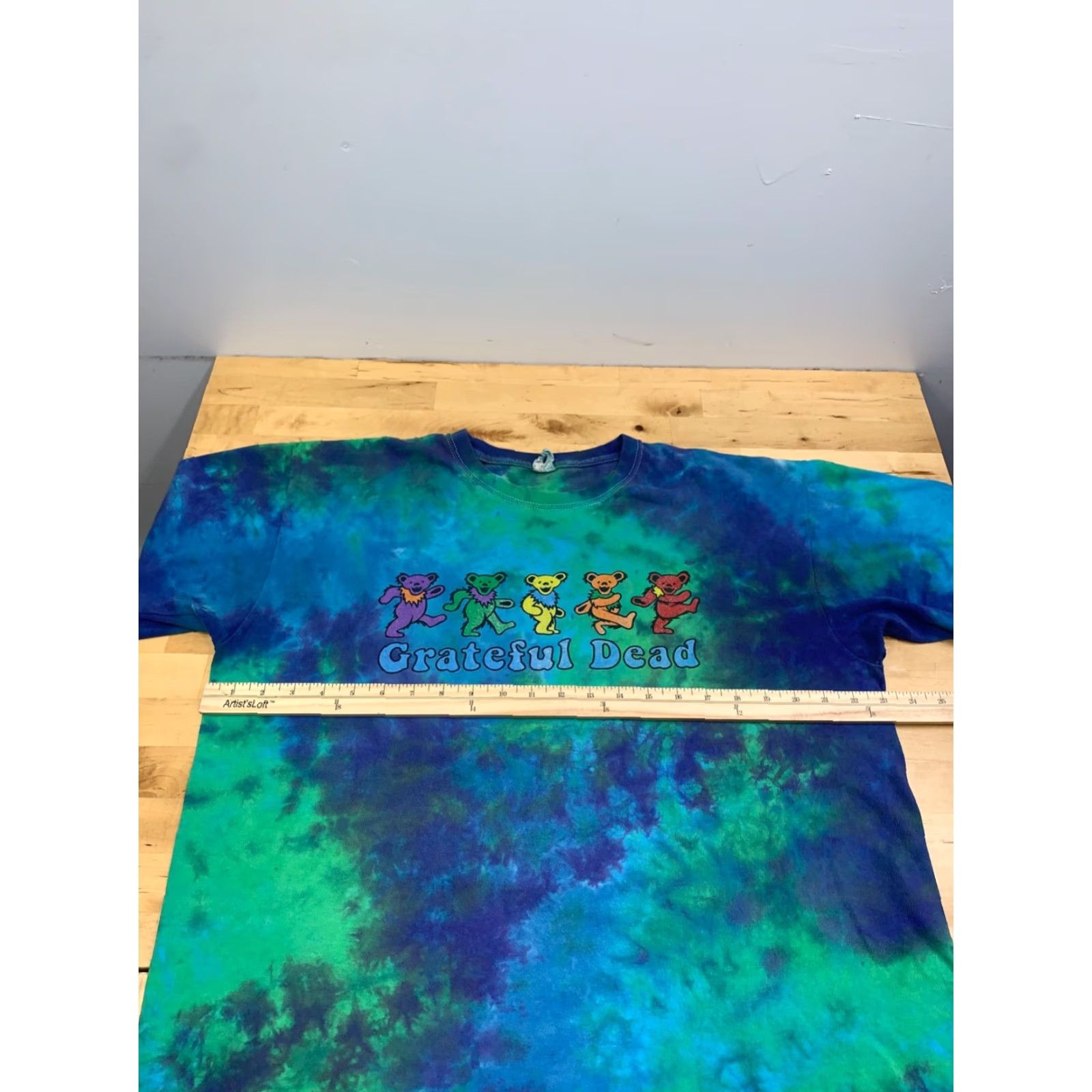 Anvil VINTAGE Grateful Dead Shirt Men XL Tie Dye Dancing Bear Rock 12987 Size US XL / EU 56 / 4 - 5 Thumbnail