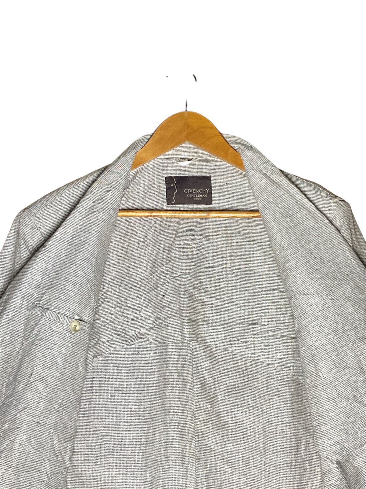 Givenchy × Vintage Vintage Givenchy Gentleman Paris Blazer Size 46R - 8 Thumbnail