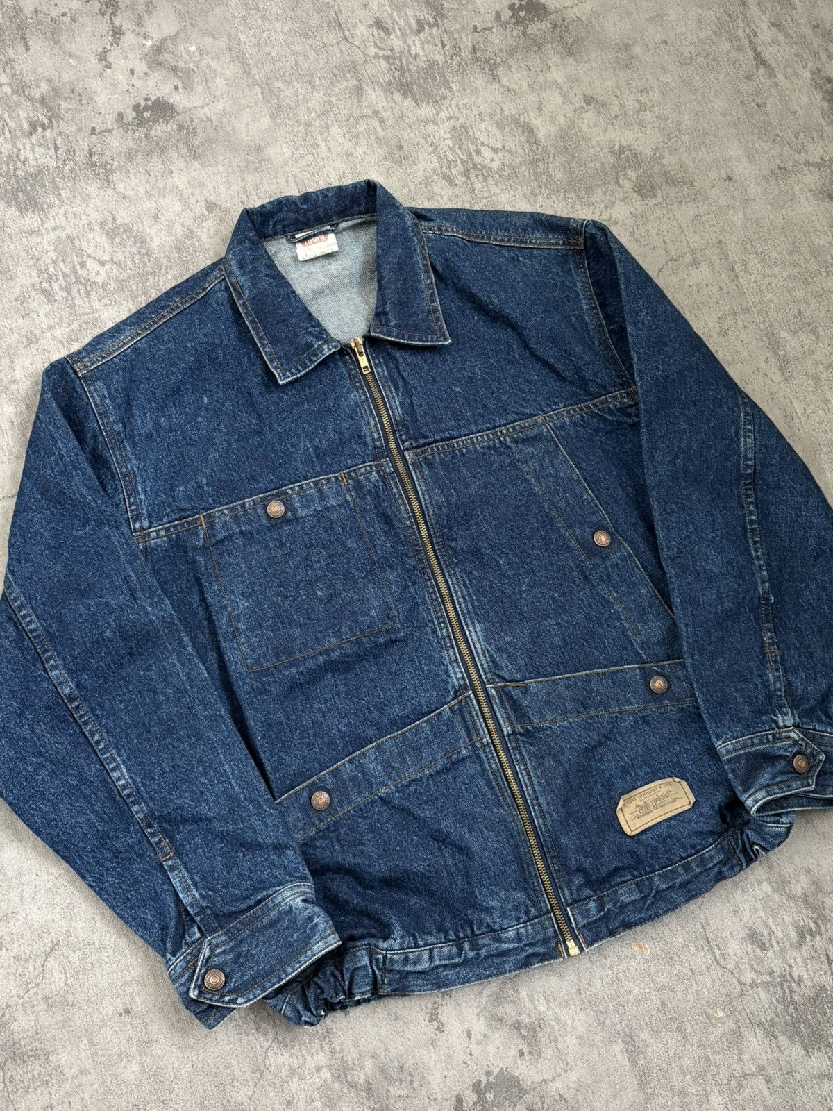 Levi's Vintage Clothing Levi’s Vintage 1980s Washed Denim Jacket Rare Item Full Zip Size US S / EU 44-46 / 1 - 3 Thumbnail