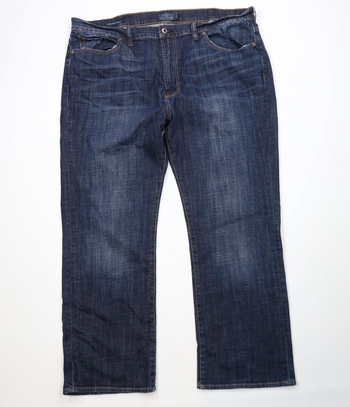 Lucky Brand Vintage Y2K Lucky Brand 181 Relaxed Straight Wide Leg Jeans Size US 44 / EU 60 - 1 Thumbnail