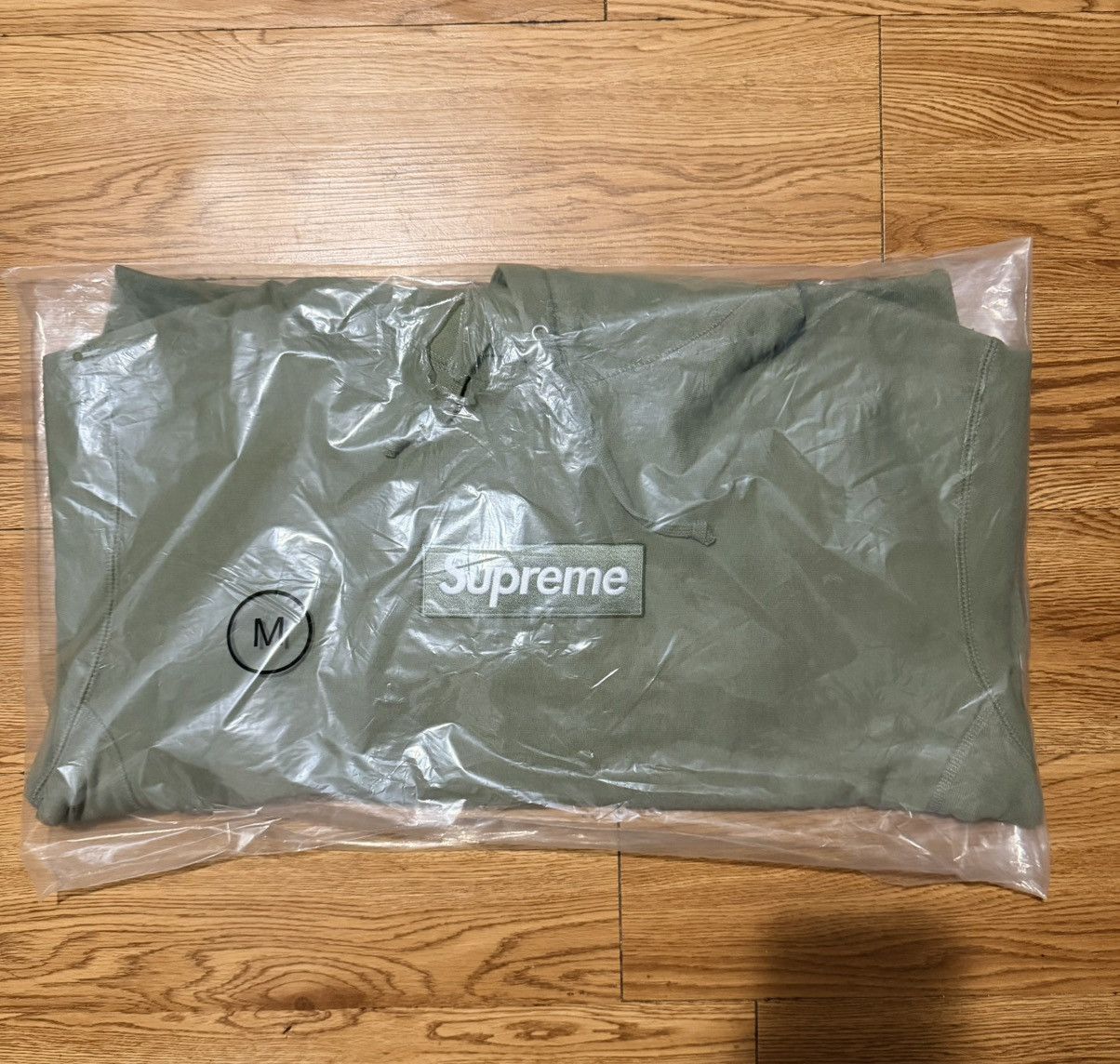 Supreme Supreme Box Logo Hooded Sweatshirt (FW25) Olive size Medium Size US M / EU 48-50 / 2 - 1 Thumbnail