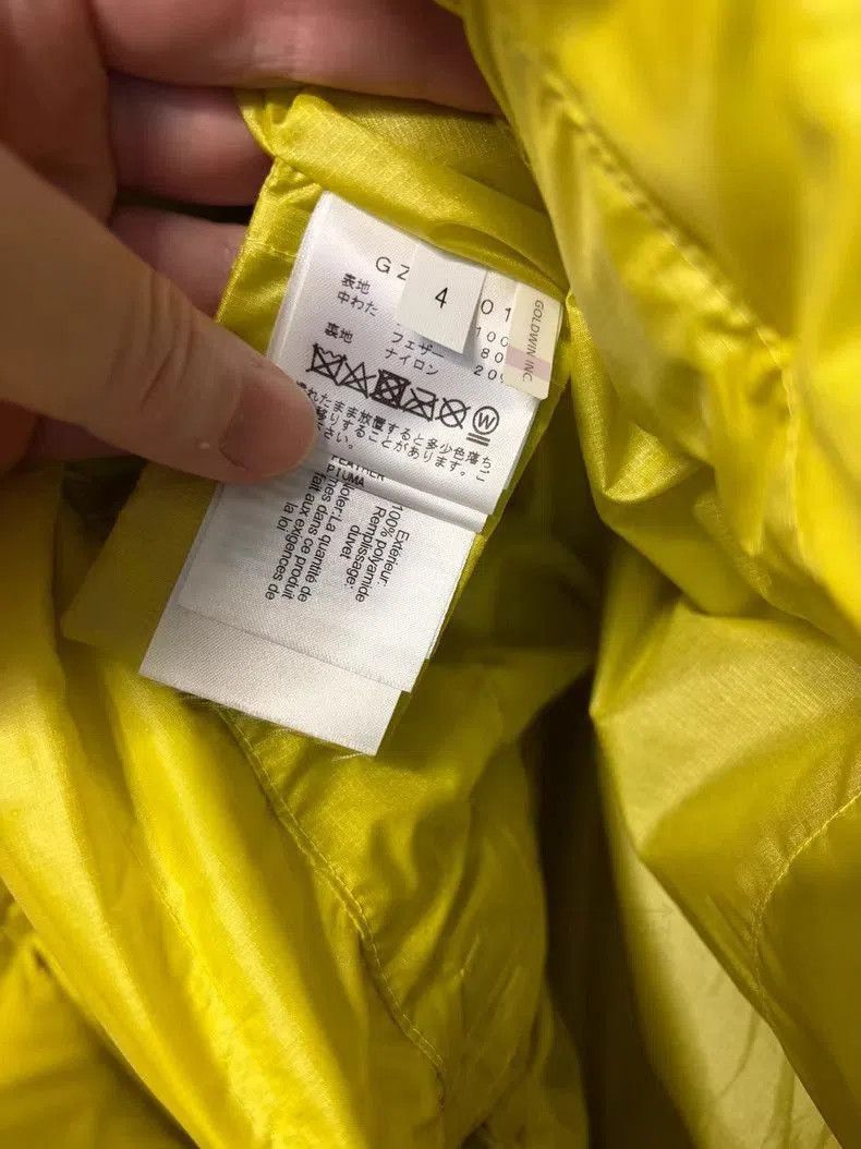 Goldwin Yellow Puffer Vest - Size L. Size US L / EU 52-54 / 3 - 2 Thumbnail