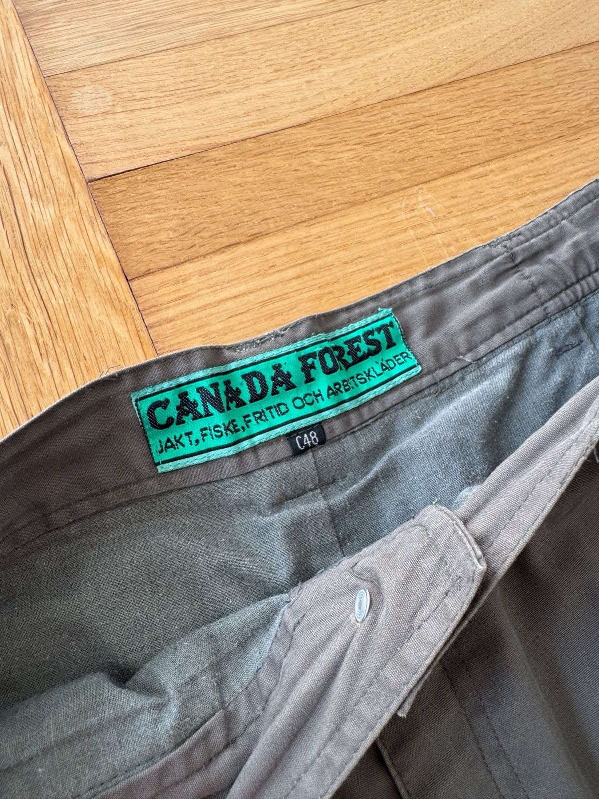 Other Vintage Wide-Leg Cargo Pants / Gorpcore Style /Archive 🔥 Size US 34 / EU 50 - 10 Thumbnail