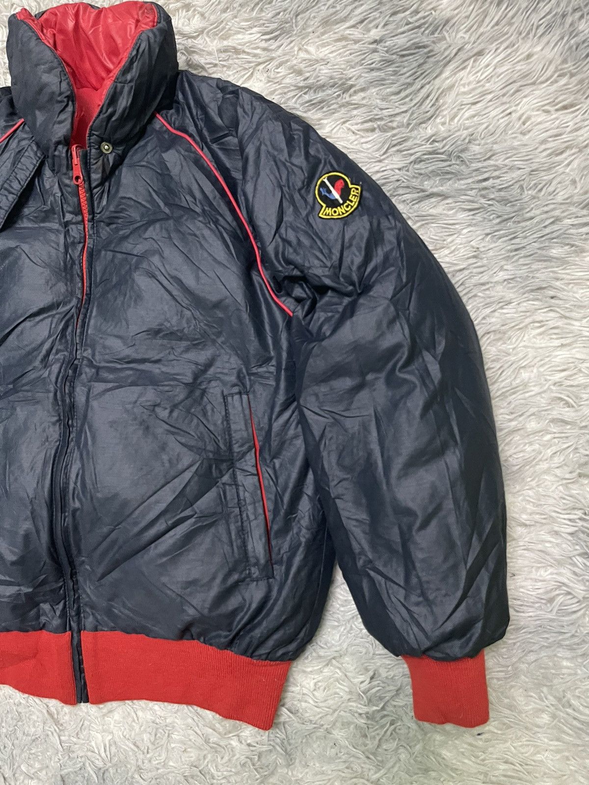 Japanese Brand × Moncler × Vintage 90s MONCLER DOWN PUFFER REVERSIBLE JACKET Size US M / EU 48-50 / 2 - 21 Thumbnail