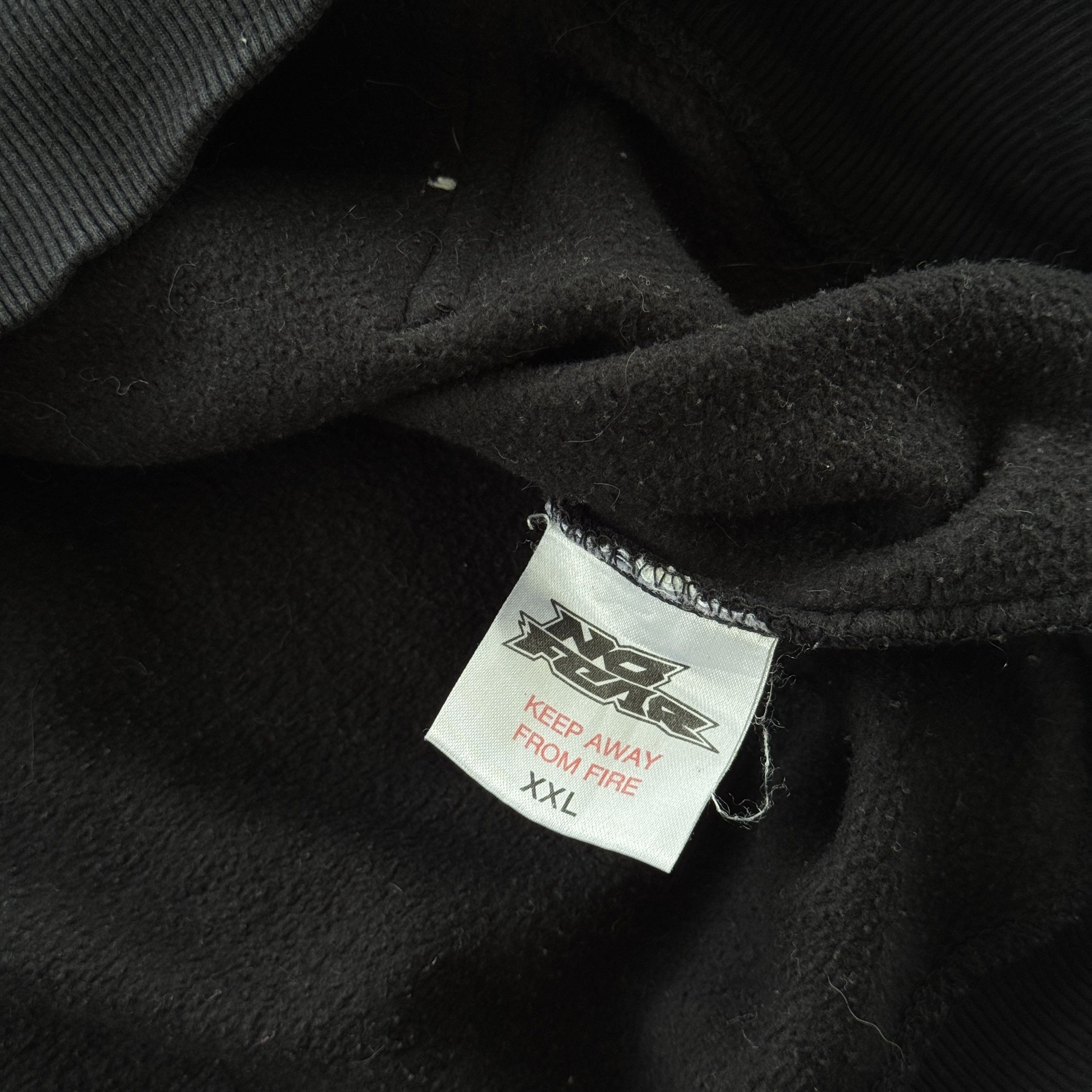 No Fear Vintage No Fear Eyes Back Graphic Black Hoodie XL Size US XL / EU 56 / 4 - 9 Thumbnail