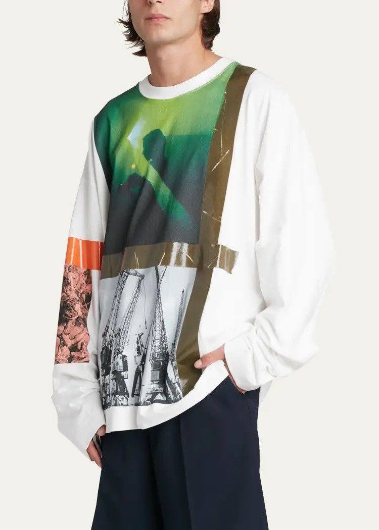 Dries Van Noten Hegland Multi-Club Oversized T-Shirt Size US M / EU 48-50 / 2 - 3 Thumbnail