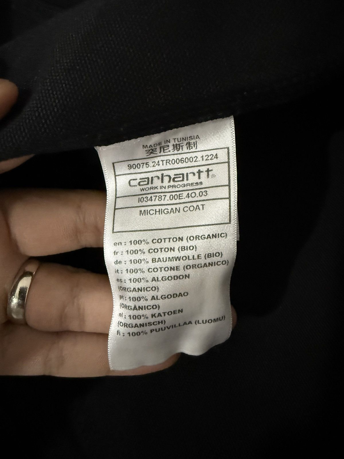 Carhartt Wip Carhartt WIP Michigan Coat Size US L / EU 52-54 / 3 - 5 Thumbnail