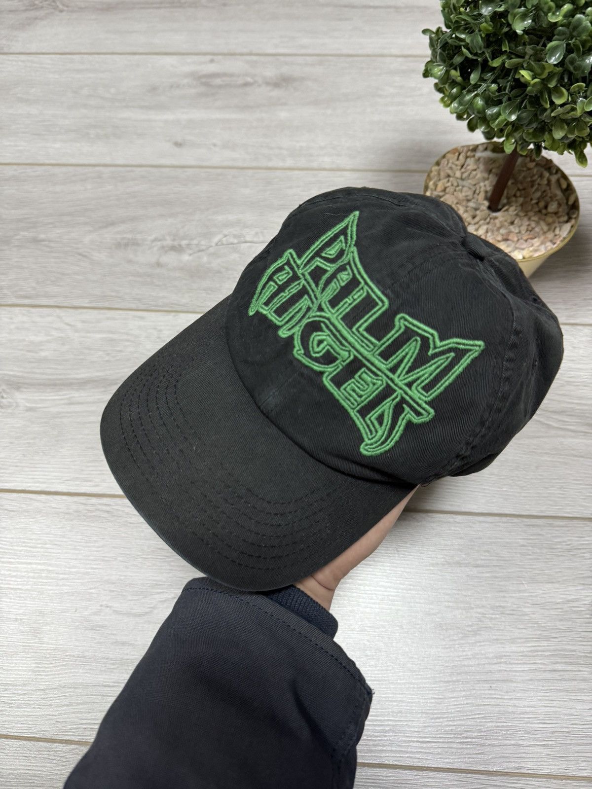 Palm Angels Palm Angels metal logo cap hat Size ONE SIZE - 4 Thumbnail