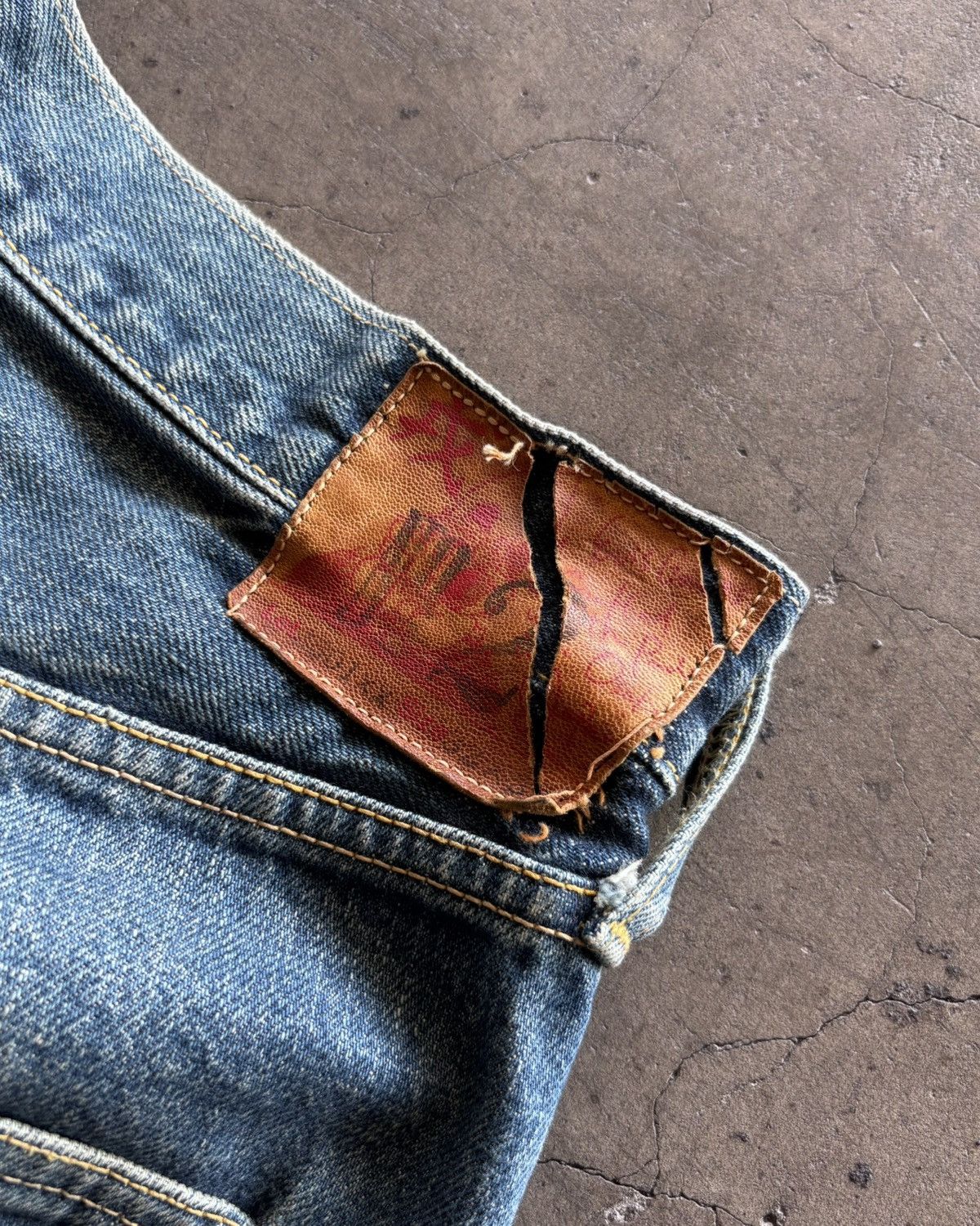 Evisu Evis Evisu Selvedge Denim Jeans Size US 30 / EU 46 - 15 Thumbnail
