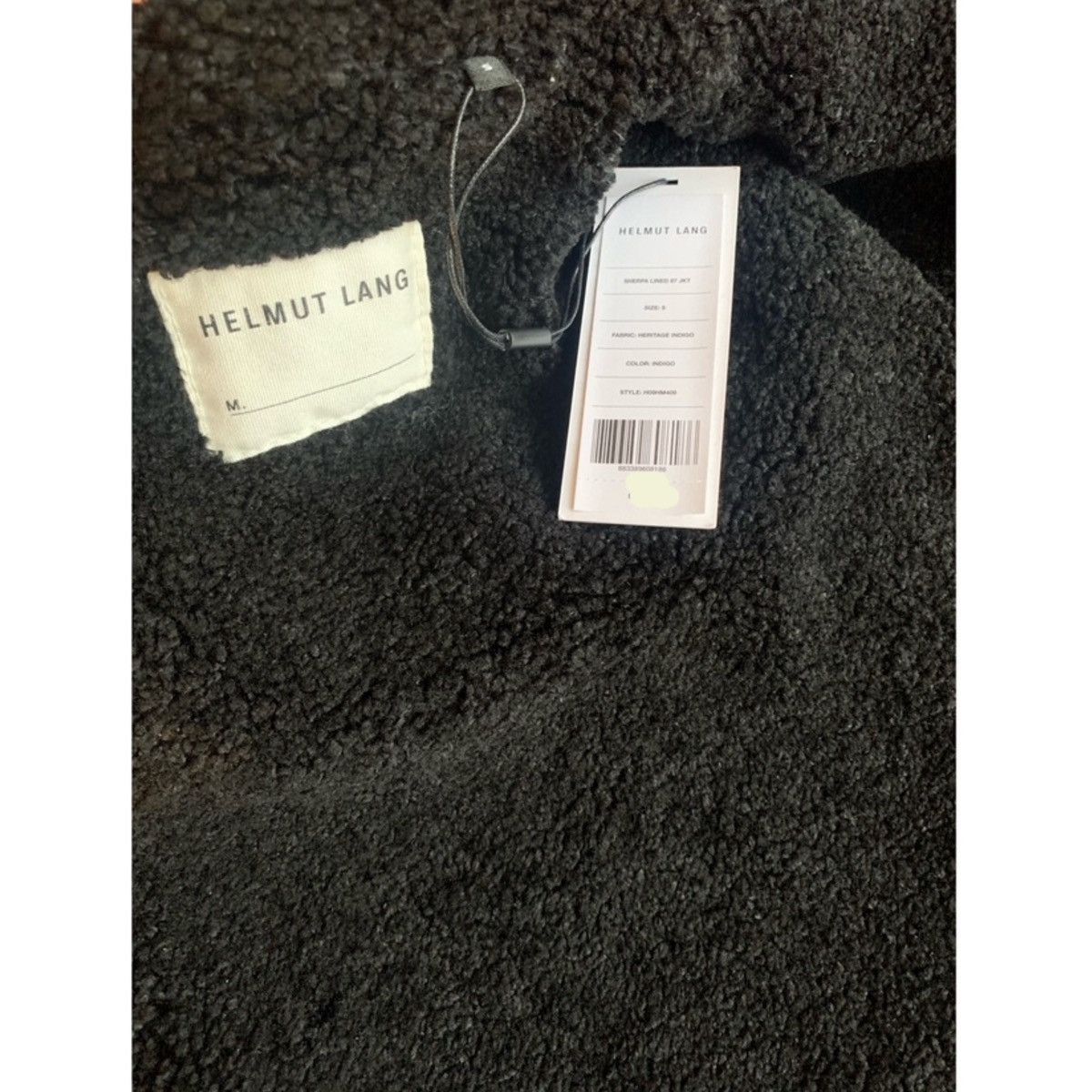 Helmut Lang HELMUT LANG CROPPED SHERPA FLEECE DENIM JACKET Size US S / EU 44-46 / 1 - 3 Thumbnail