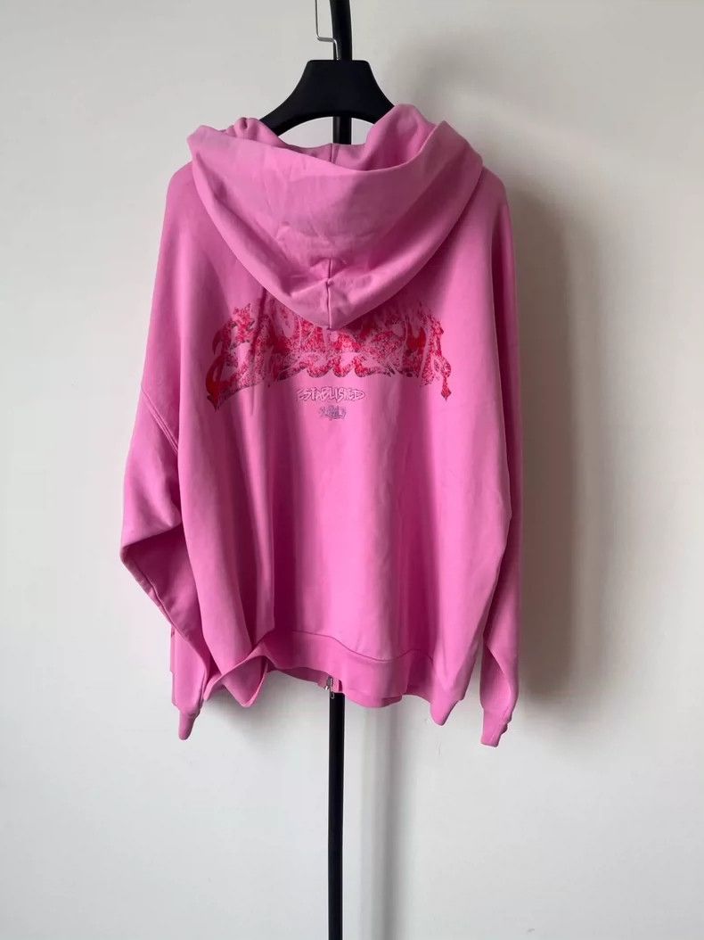 Balenciaga Balenciaga Disaster Flame Hoodie Size US S / EU 44-46 / 1 - 2 Thumbnail