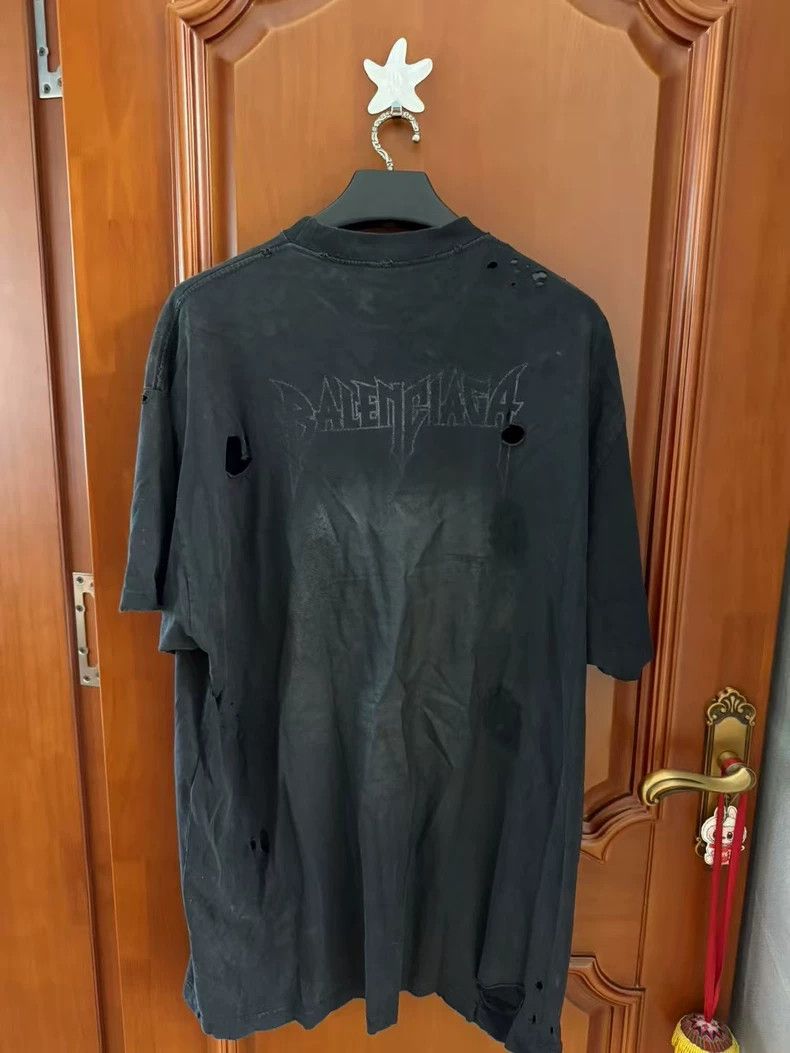 Balenciaga Balenciaga Upright Iron Tower Short Sleeve Size US L / EU 52-54 / 3 - 2 Thumbnail