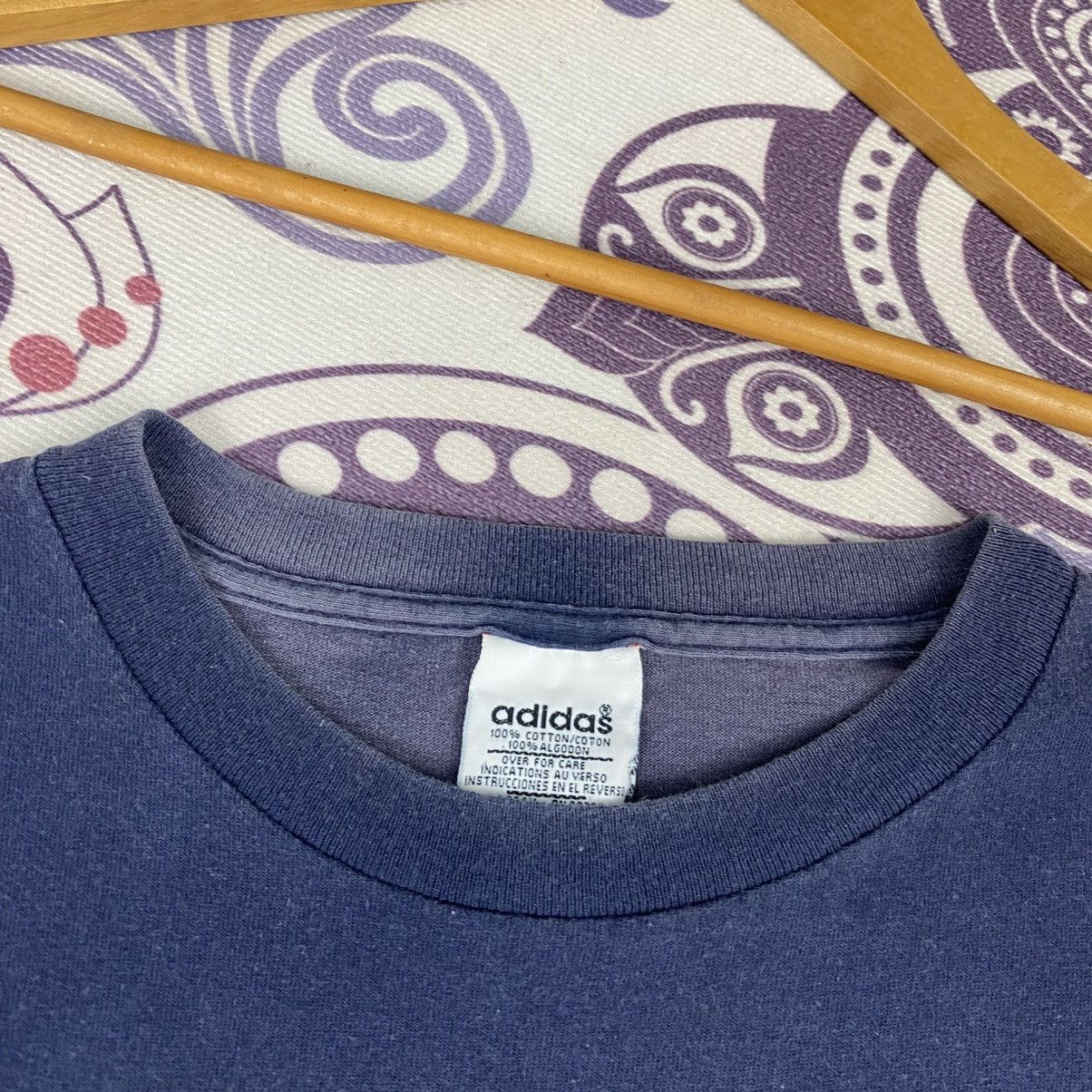 Adidas Rare🔥Vintage Adidas Sun Faded Shirt Big Logo Spell Out Size US L / EU 52-54 / 3 - 6 Thumbnail