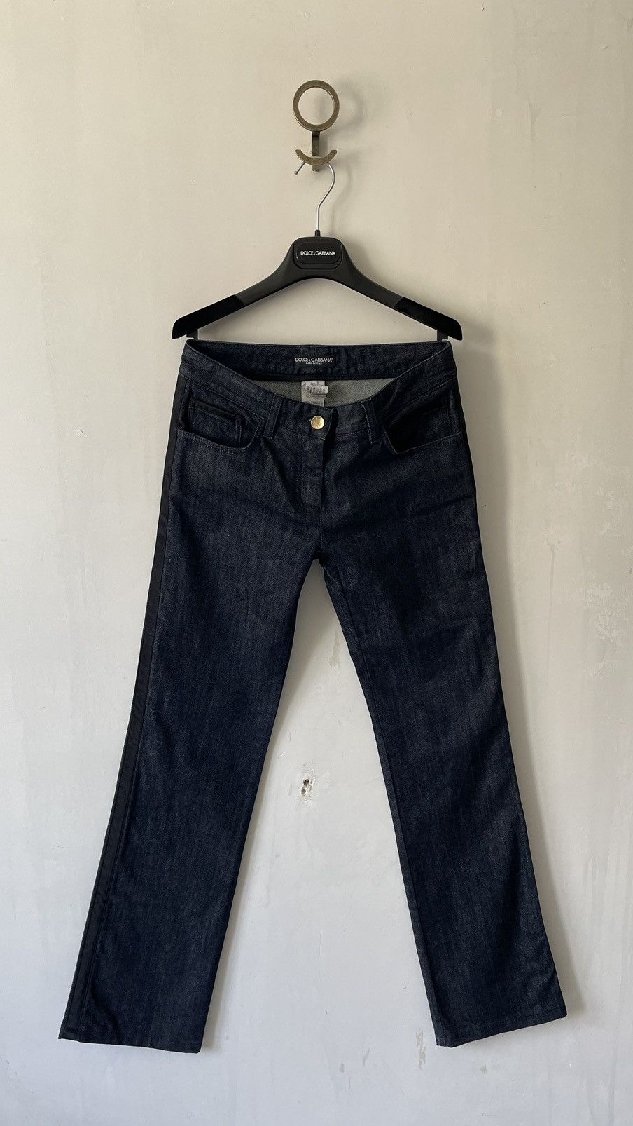 Dolce & Gabbana dolce&gabanna navy denim Size 27" / US 4 / IT 40 - 2 Thumbnail