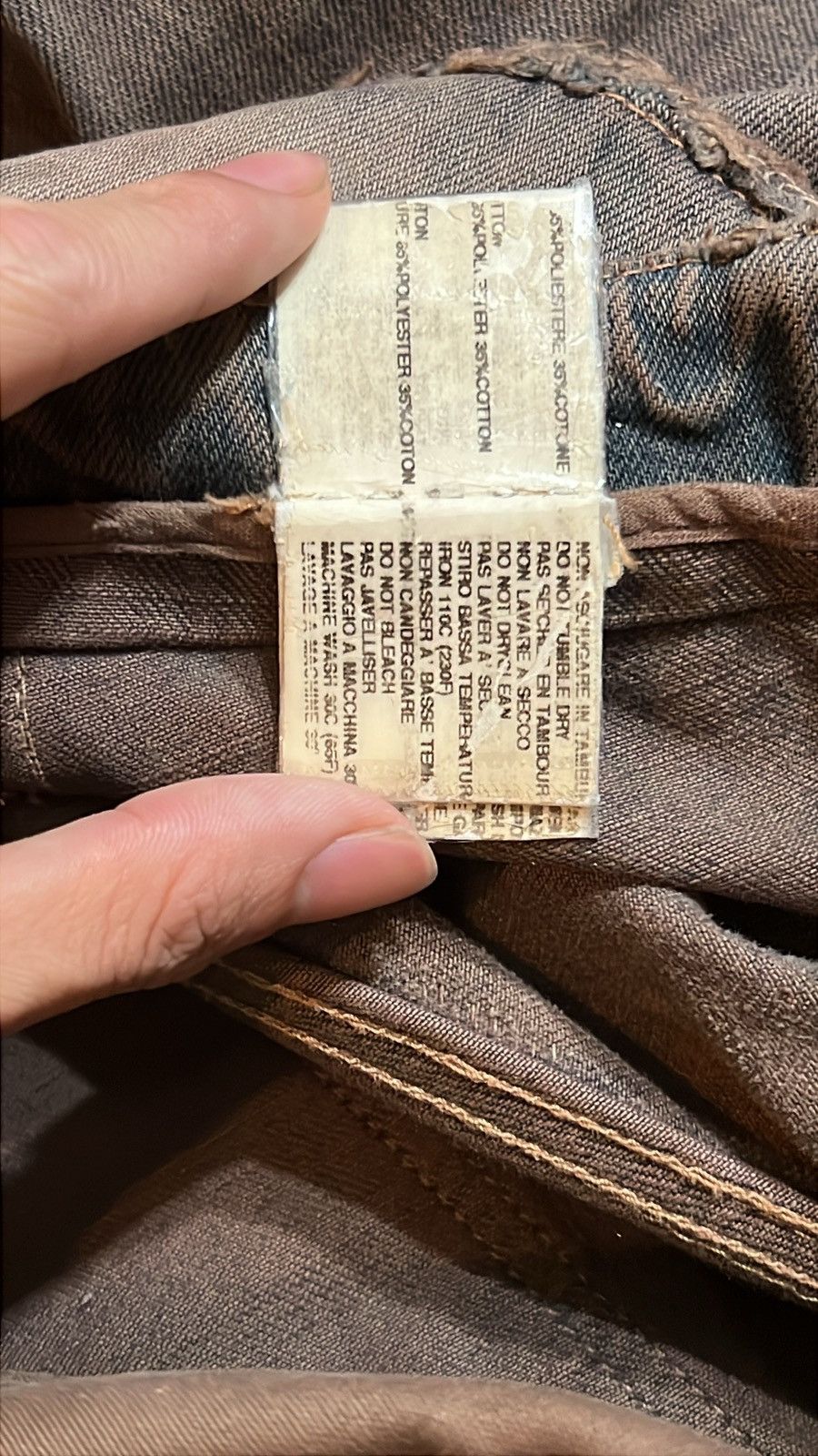 Rick Owens Rick Owens FW06 Dustulator Mudwash Dust Double Layer Aircuts Size US 32 / EU 48 - 15 Thumbnail