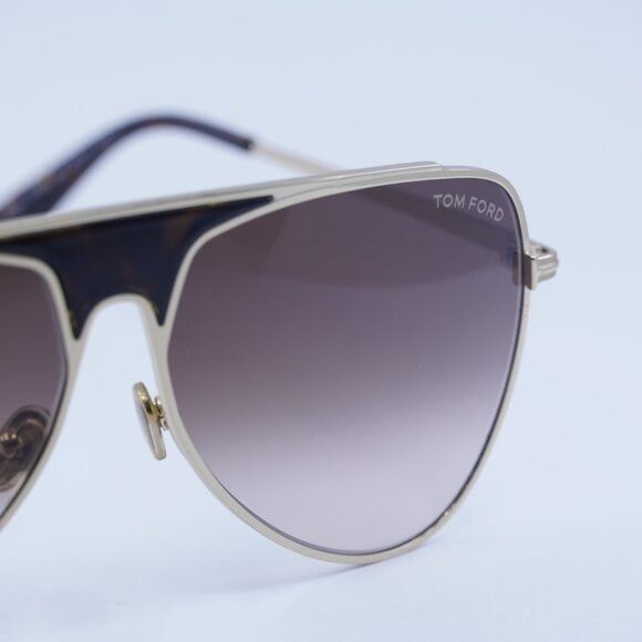 Tom Ford Tom Ford Ethan FT0935 28F Sunglasses Gold Aviator Frame Size ONE SIZE - 2 Thumbnail