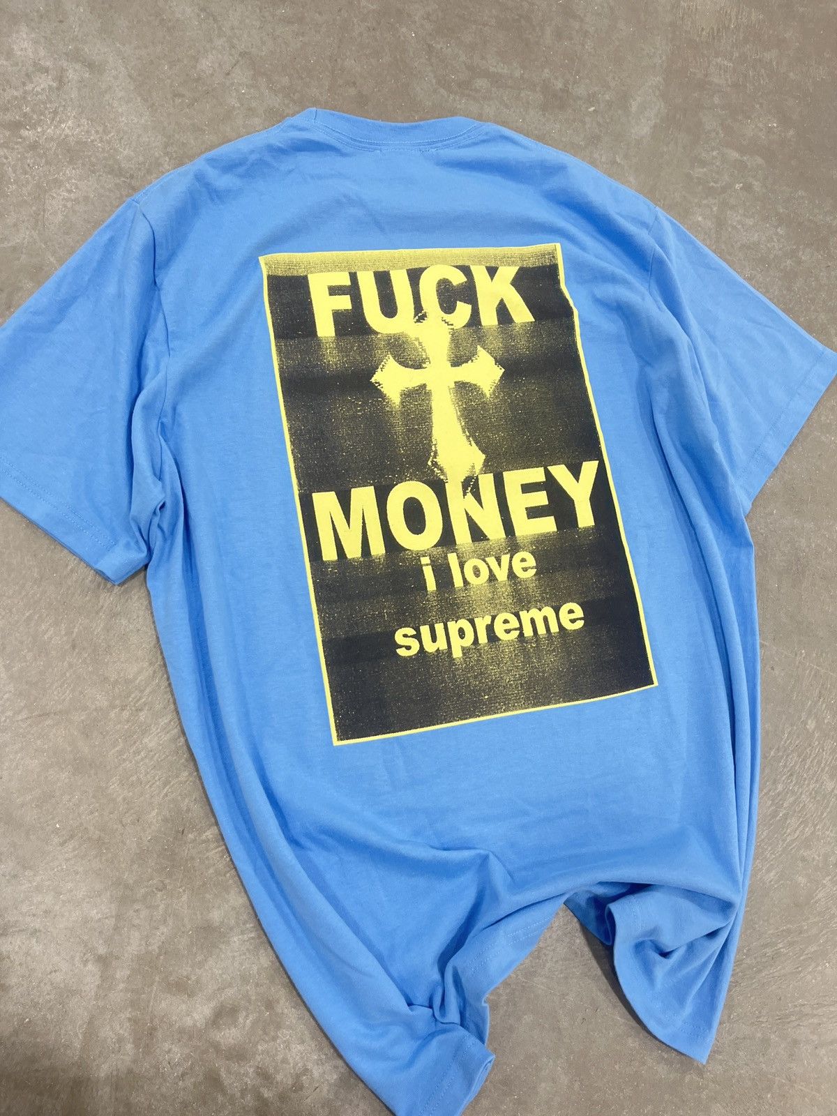 Japanese Brand × Streetwear × Supreme Supreme F*CK Money Tee Japanese Brand × Streetwear × Supreme Supreme F*CK Money Tee
