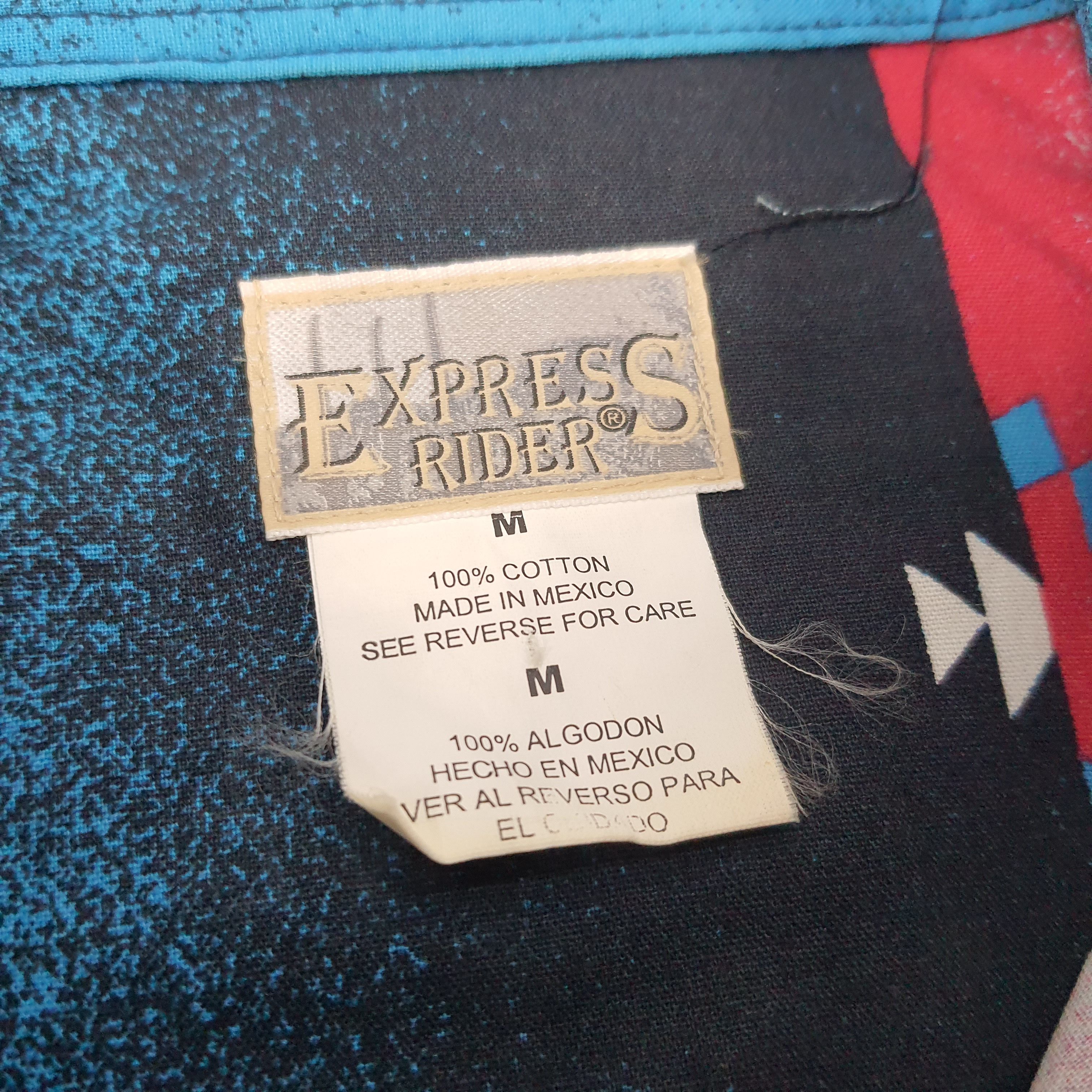 Designer × Express × Vintage Vintage Express Rider Button Up Long Sleeve Shirt Size US M / EU 48-50 / 2 - 4 Thumbnail