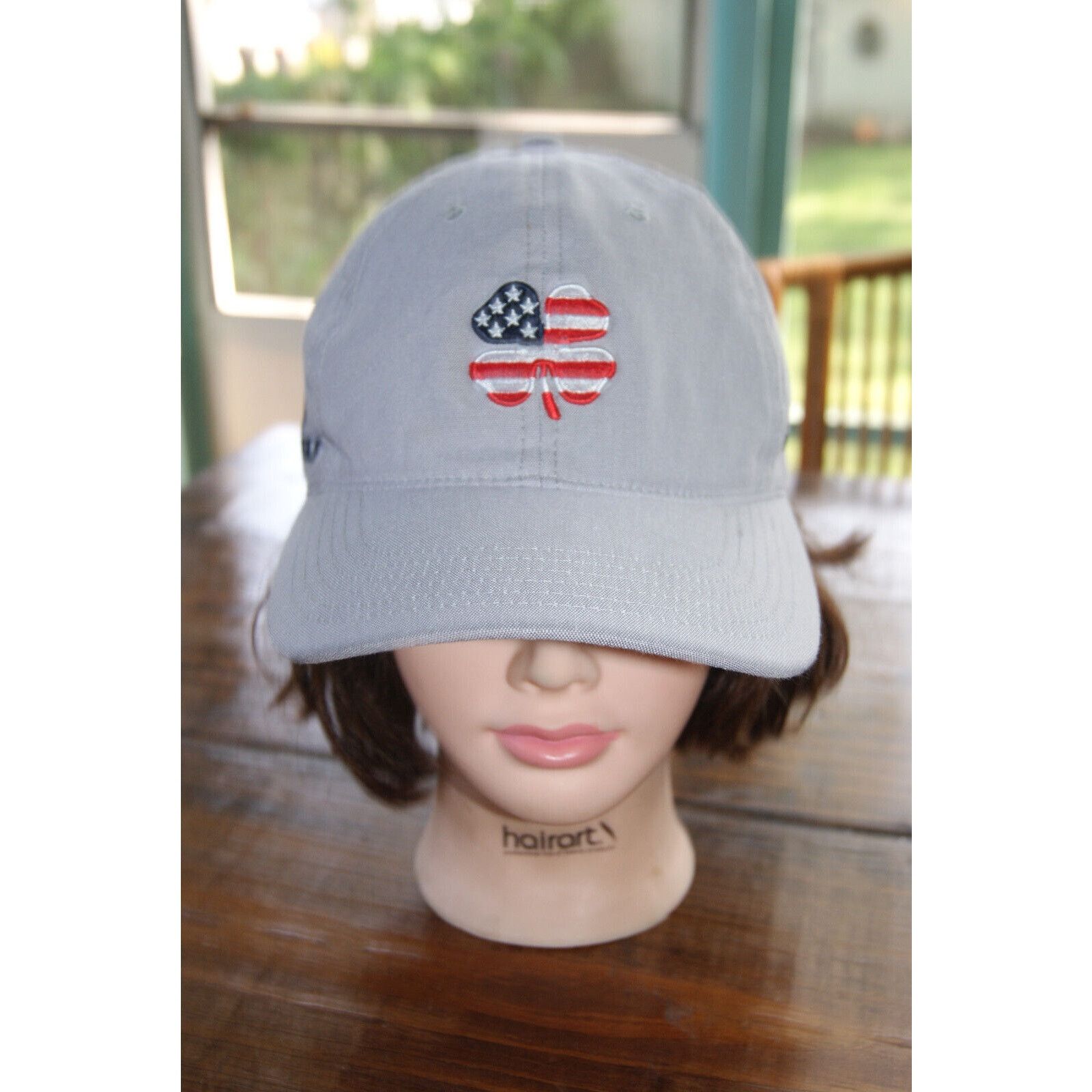 Other Black Clover Lucky Golf Hat Cap Top USA Flag Cap Strapback Size ONE SIZE - 2 Thumbnail