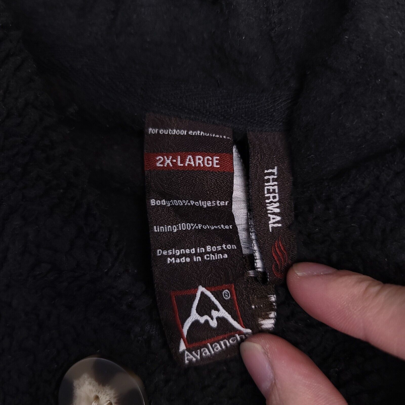Avalanche Avalanche Casual Pullover Hoodie Womens Size 2XL Black Size XXL / US 16-18 / IT 52-54 - 3 Thumbnail