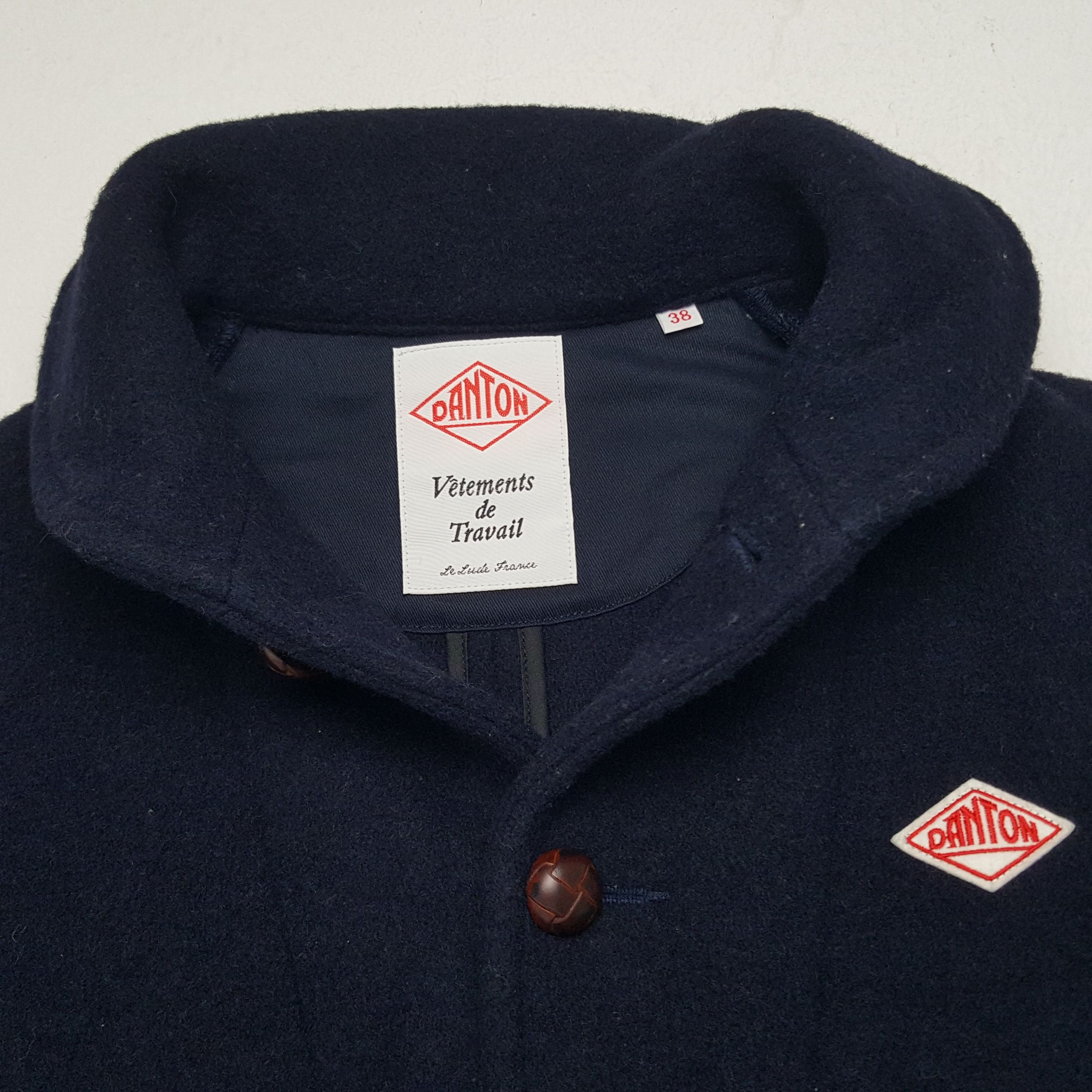 Danton × Vetements × Vintage Vintage Danton X Vetements Wool Button Up Jacket Size US XS / EU 42 / 0 - 4 Thumbnail