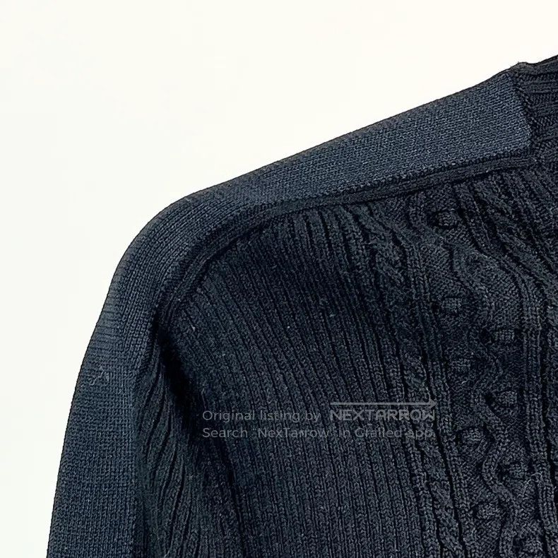 Chanel Chanel 24N black half-neck knit sweater Size XS / US 0-2 / IT 36-38 - 3 Thumbnail