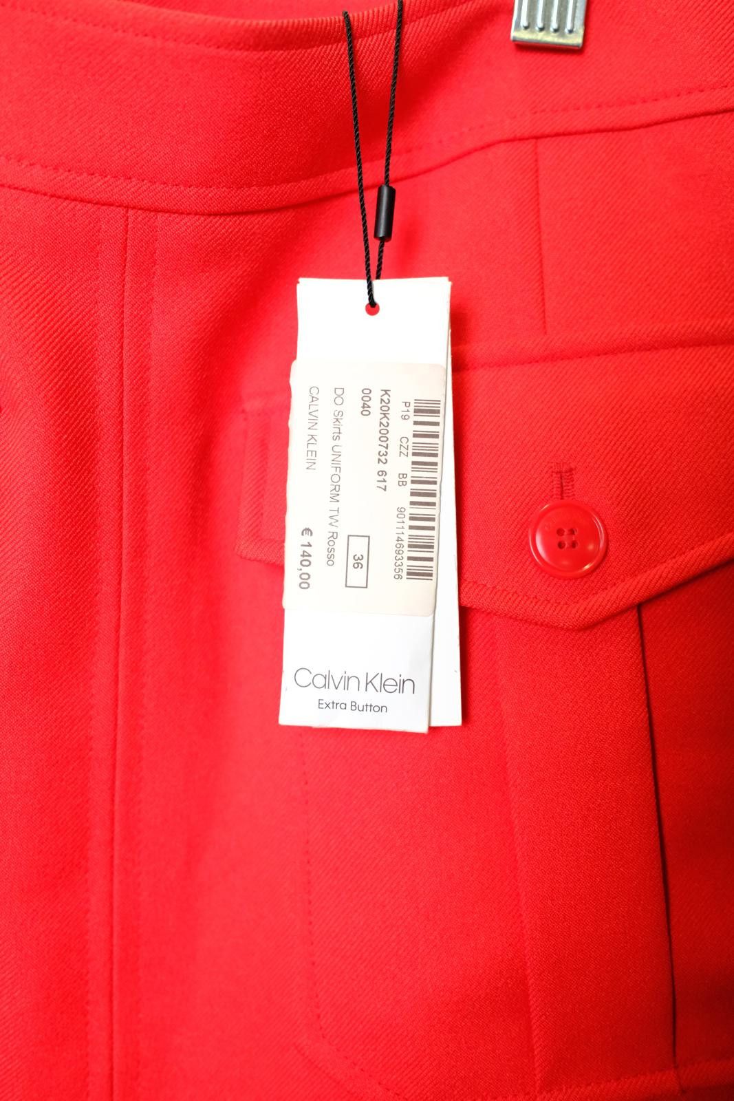 Calvin Klein 2010's Calvin Klein Cargo Skirt Size 26" / US 2 / IT 38 - 5 Thumbnail