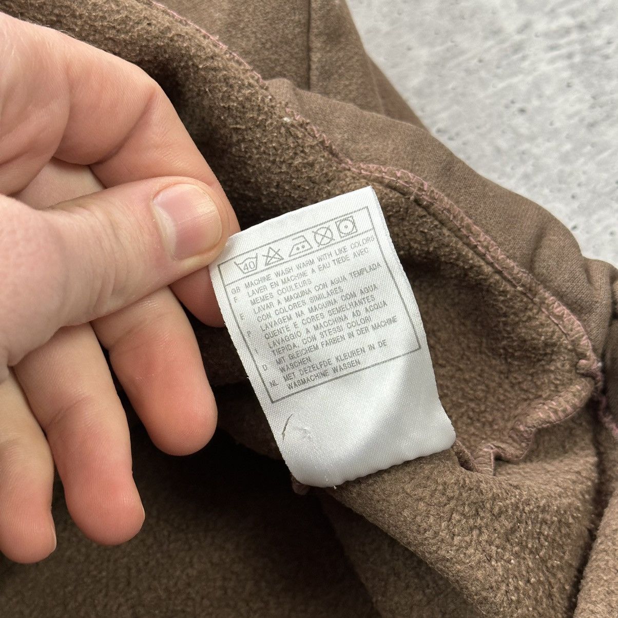 Nike × Vintage Nike Vintage 90s Center Logo Brown Faded 1/3 Zip Sweatshirt Size US XXL / EU 58 / 5 - 14 Thumbnail