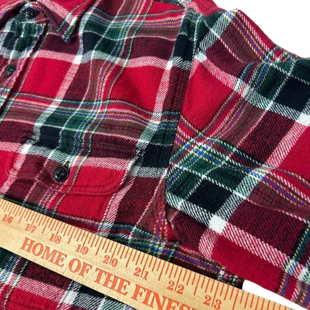 Polo Ralph Lauren Vintage Polo Ralph Lauren Long Sleeve Red Tartan Plaid Flann Size US L / EU 52-54 / 3 - 5 Thumbnail