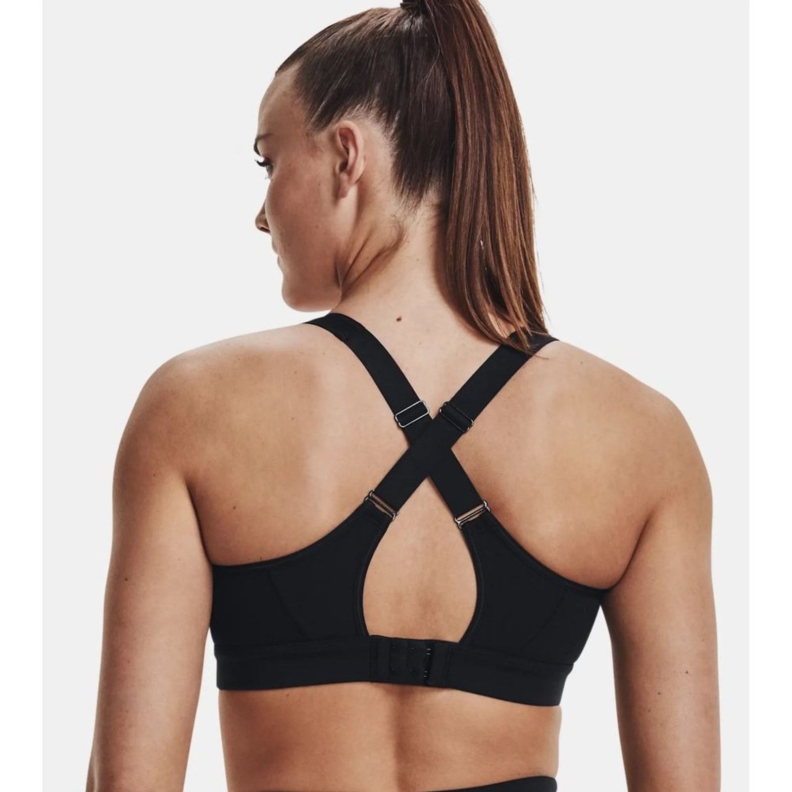 Under Armour UNDER ARMOUR Women's Black UA Reflect High Sports Bra Sz S Size ONE SIZE - 2 Thumbnail