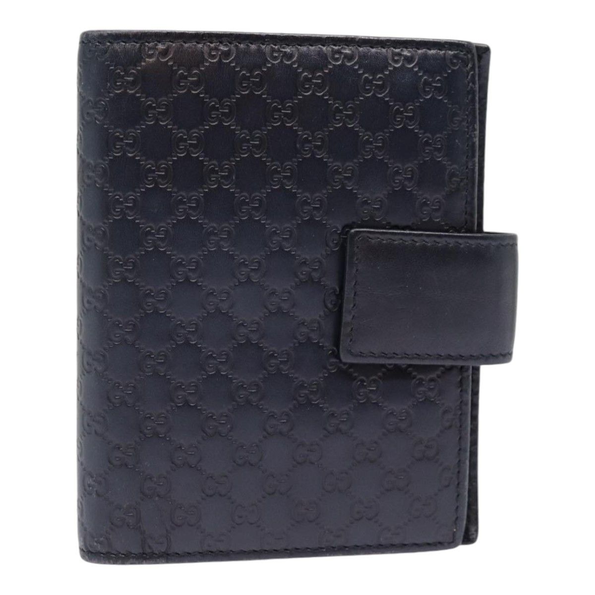 Gucci ssima Navy Leather Wallet (Pre-Owned) Size ONE SIZE - 1 Thumbnail