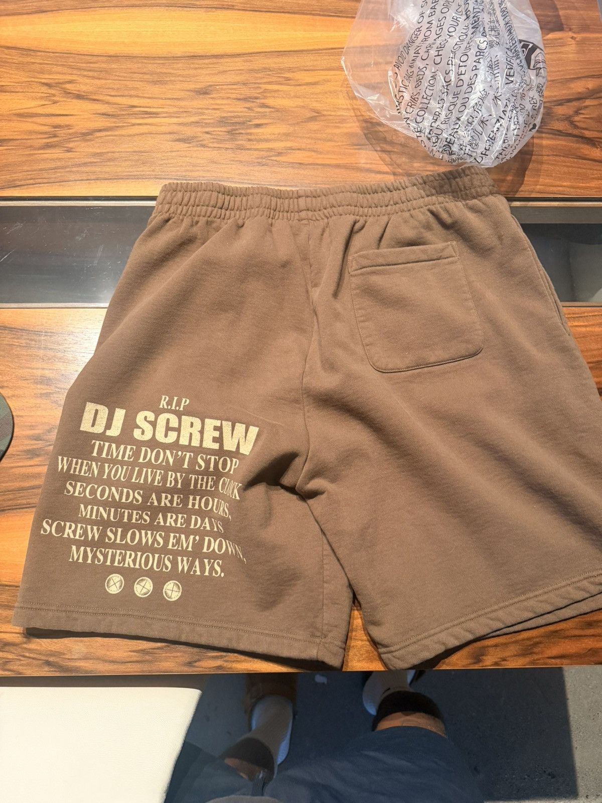 Supreme Supreme x DJ Screw Sweatshorts – Brown (Size L) – Deadstock Size US 35 - 3 Thumbnail